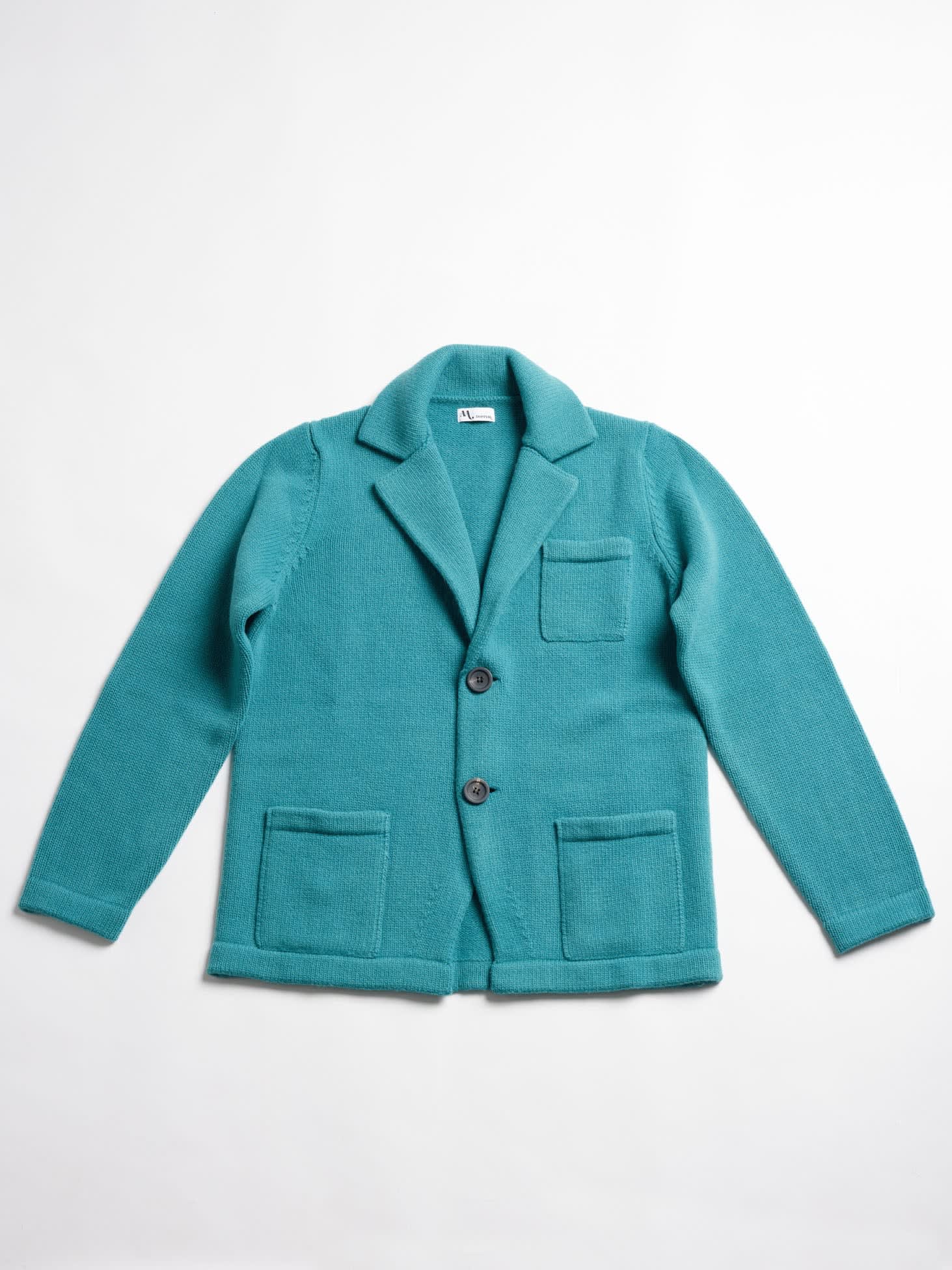 Shop Doppiaa Aalviero Wool Jacket