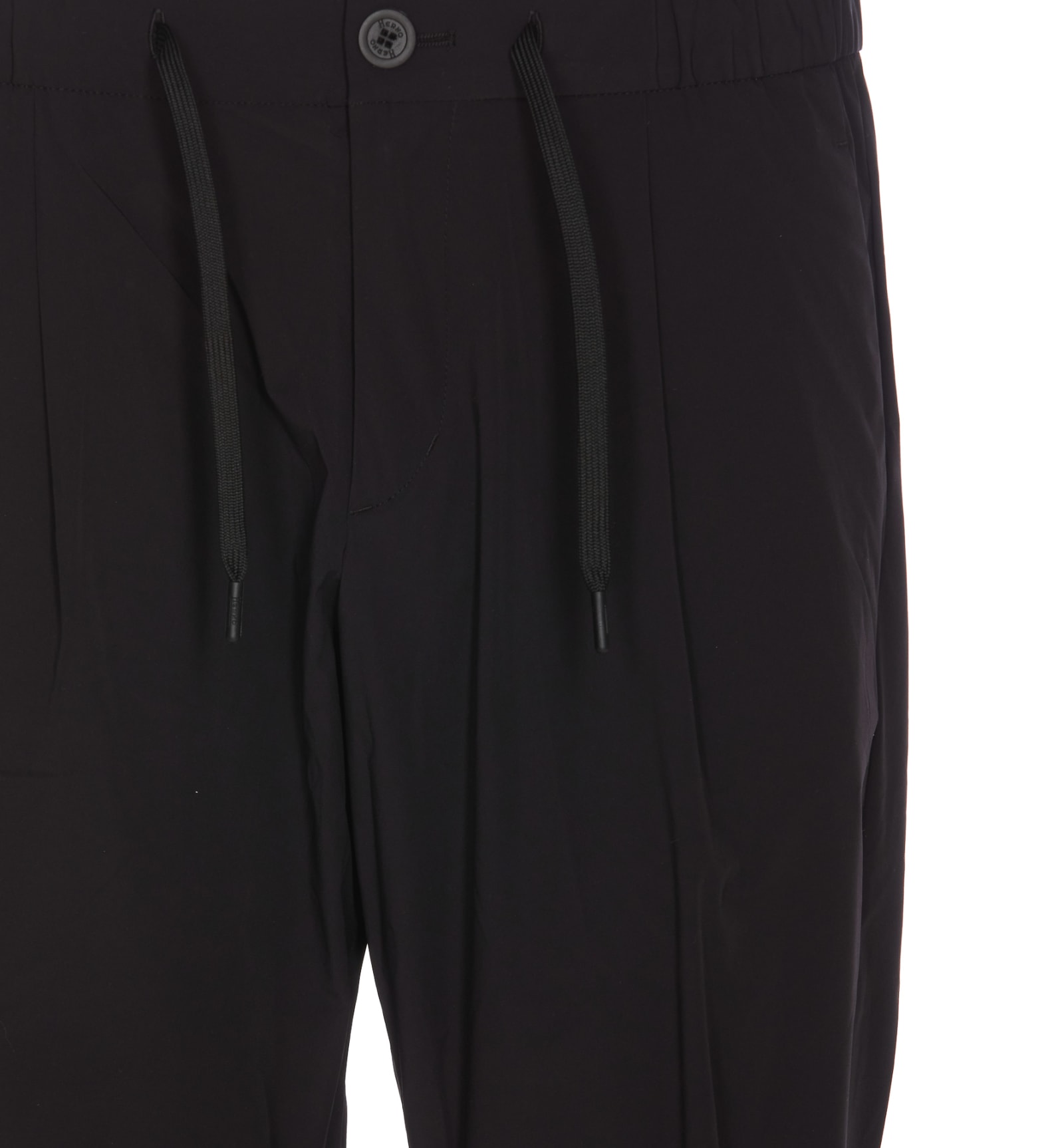 Shop Herno Pants In Black