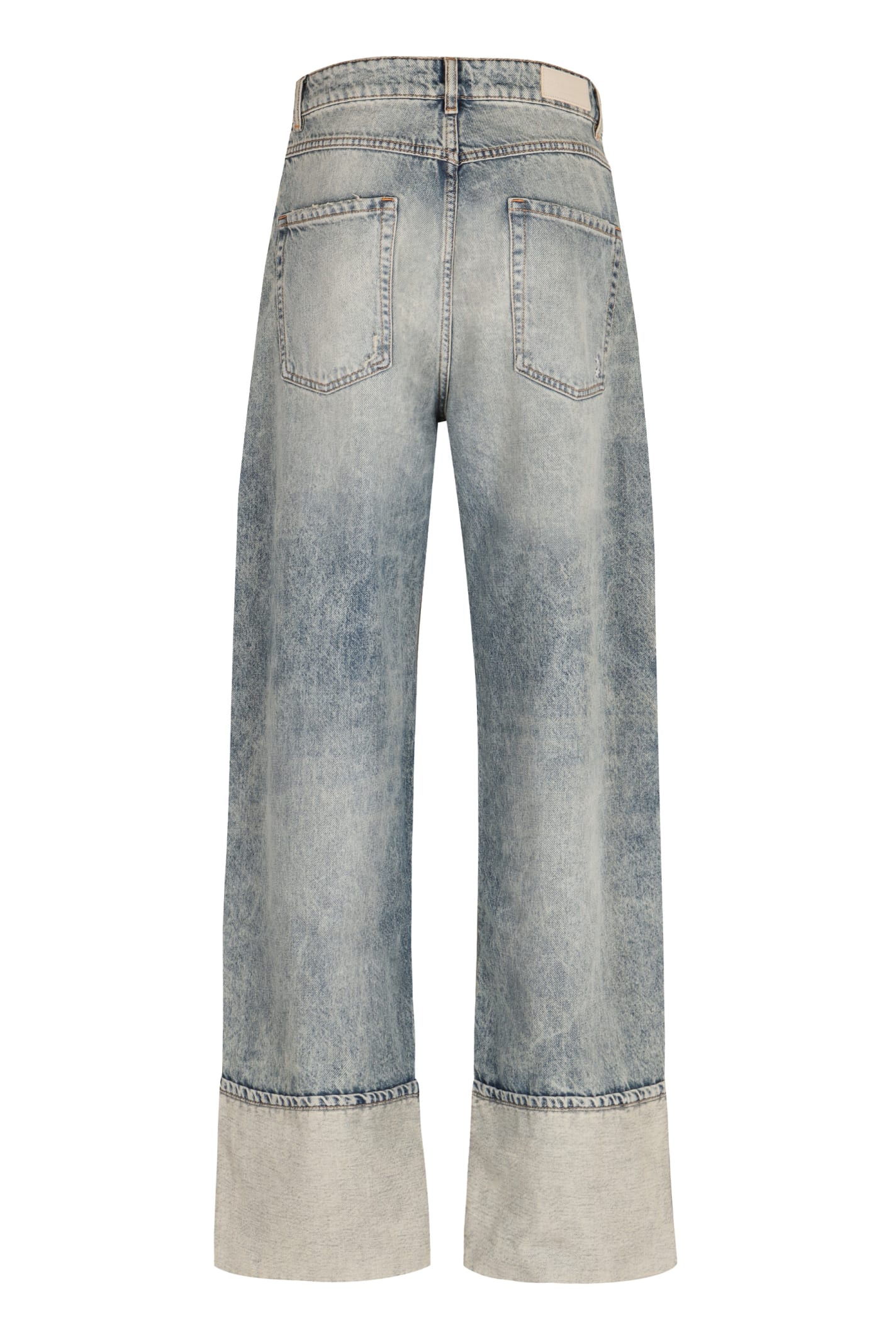 Shop Icon Denim Kiki Wide-leg Jeans In Denim