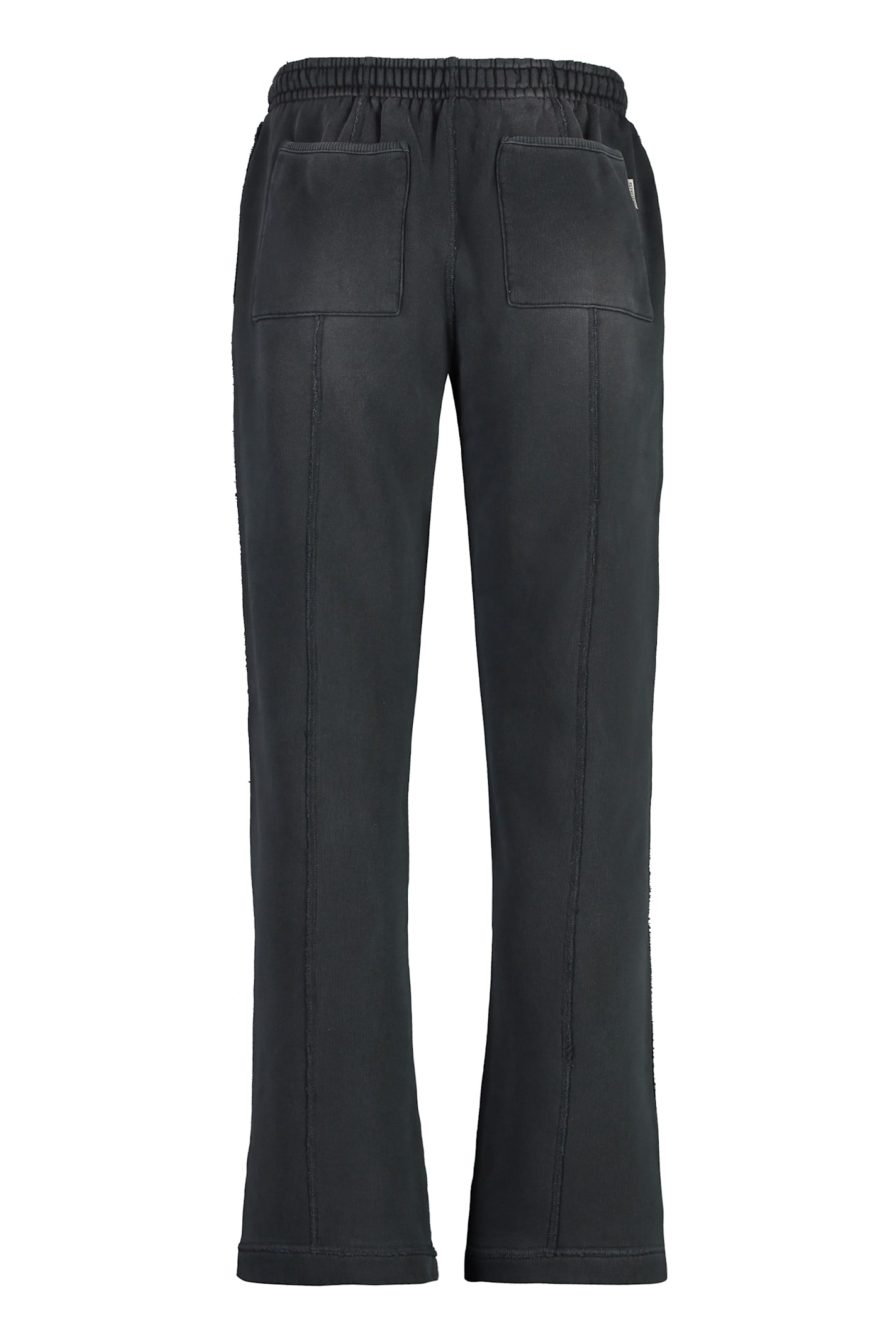 Shop Represent Cotton Trousers In Grey