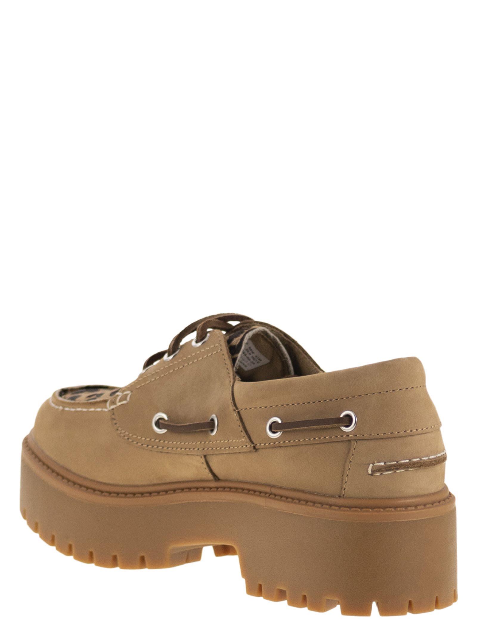 Timberland Stone Street - Boat Shoe With Platform In Brown
