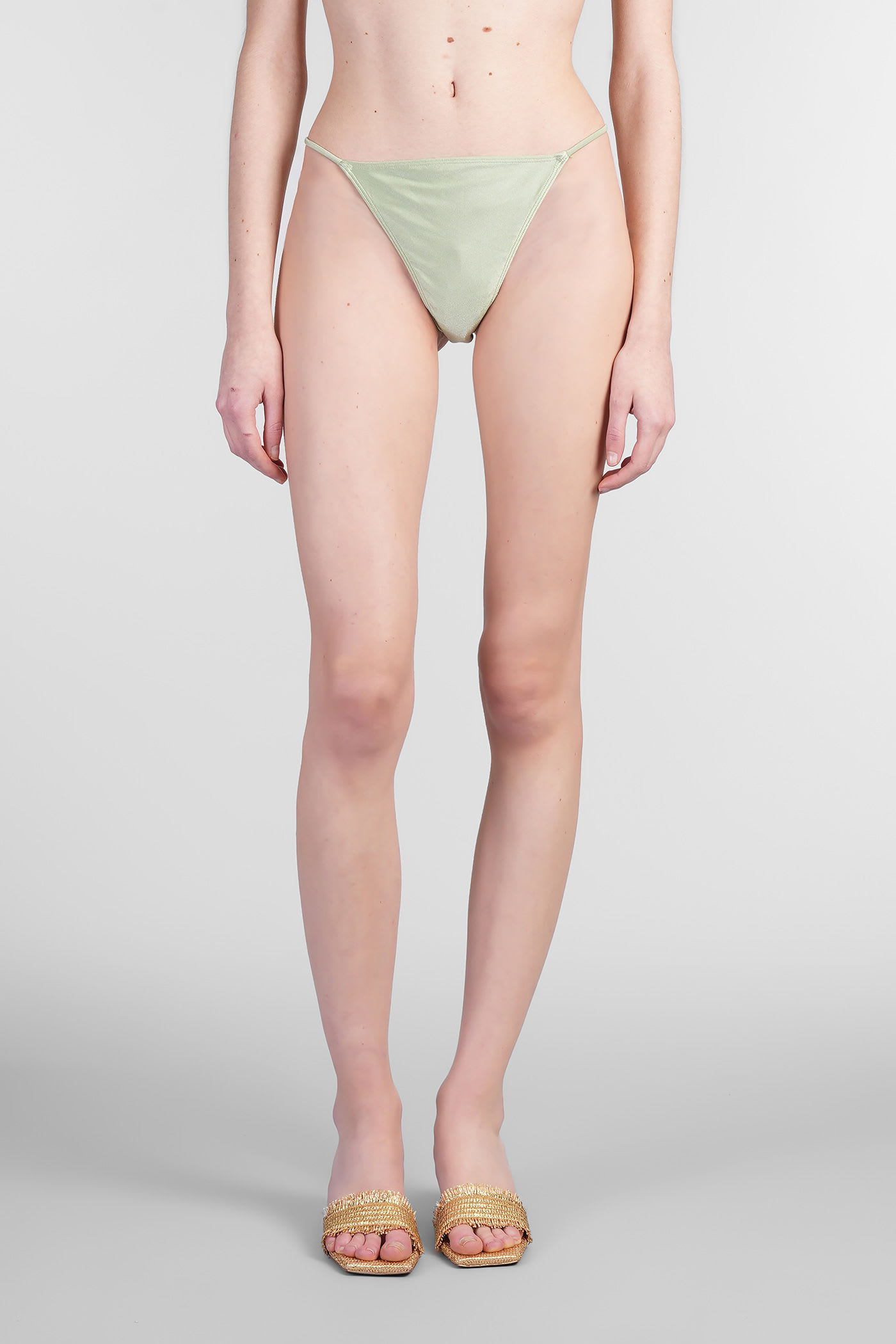 Anoki Beachwear In Green Polyamide