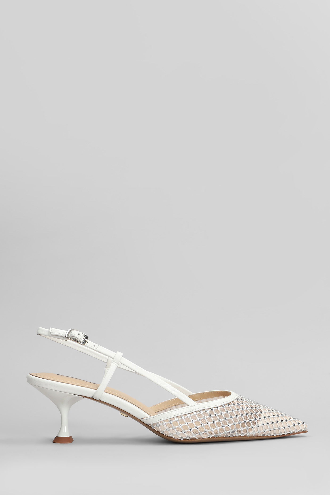 Carmen Pump 55 Pumps In White Leather