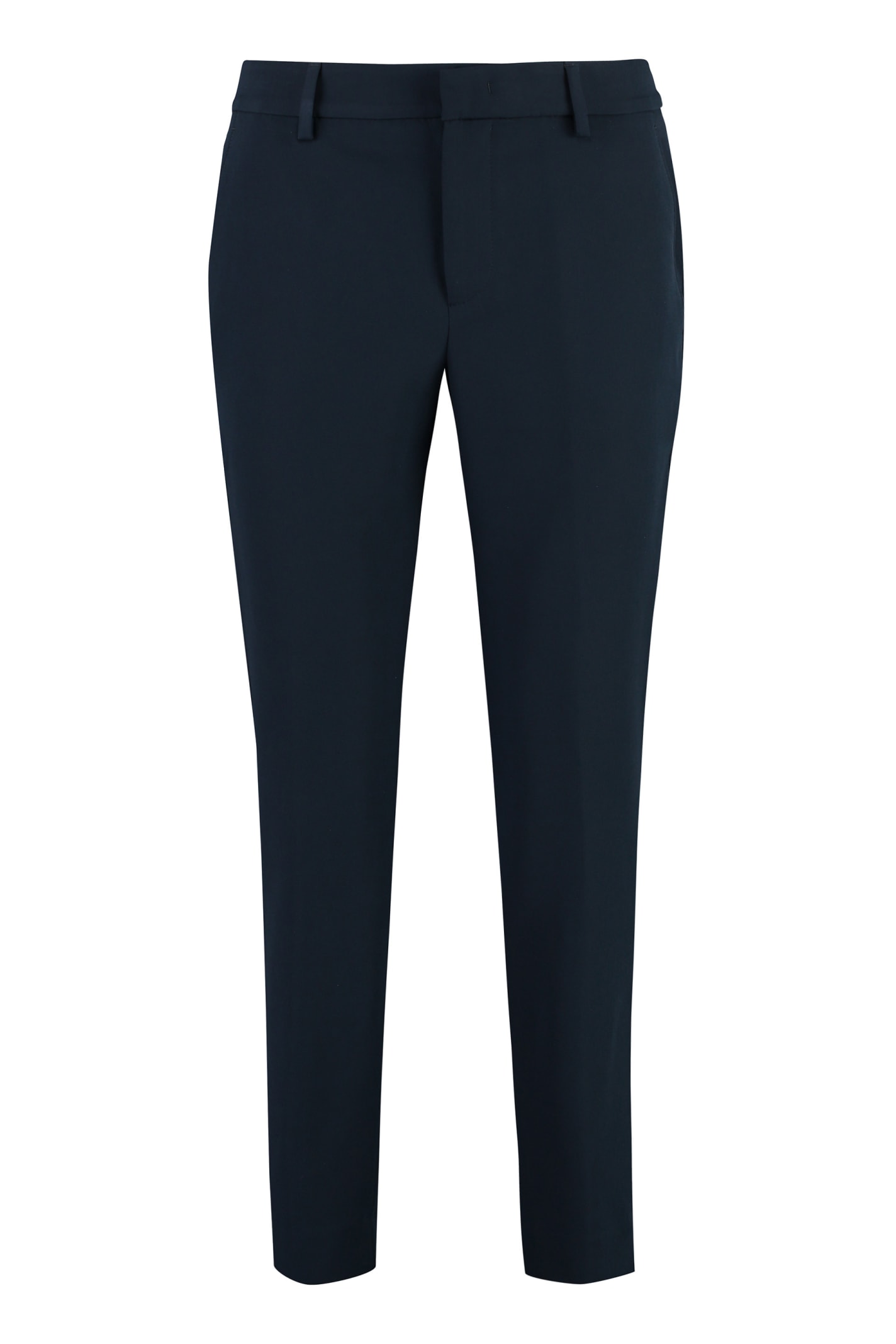 New York Techno Fabric Tailored Trousers