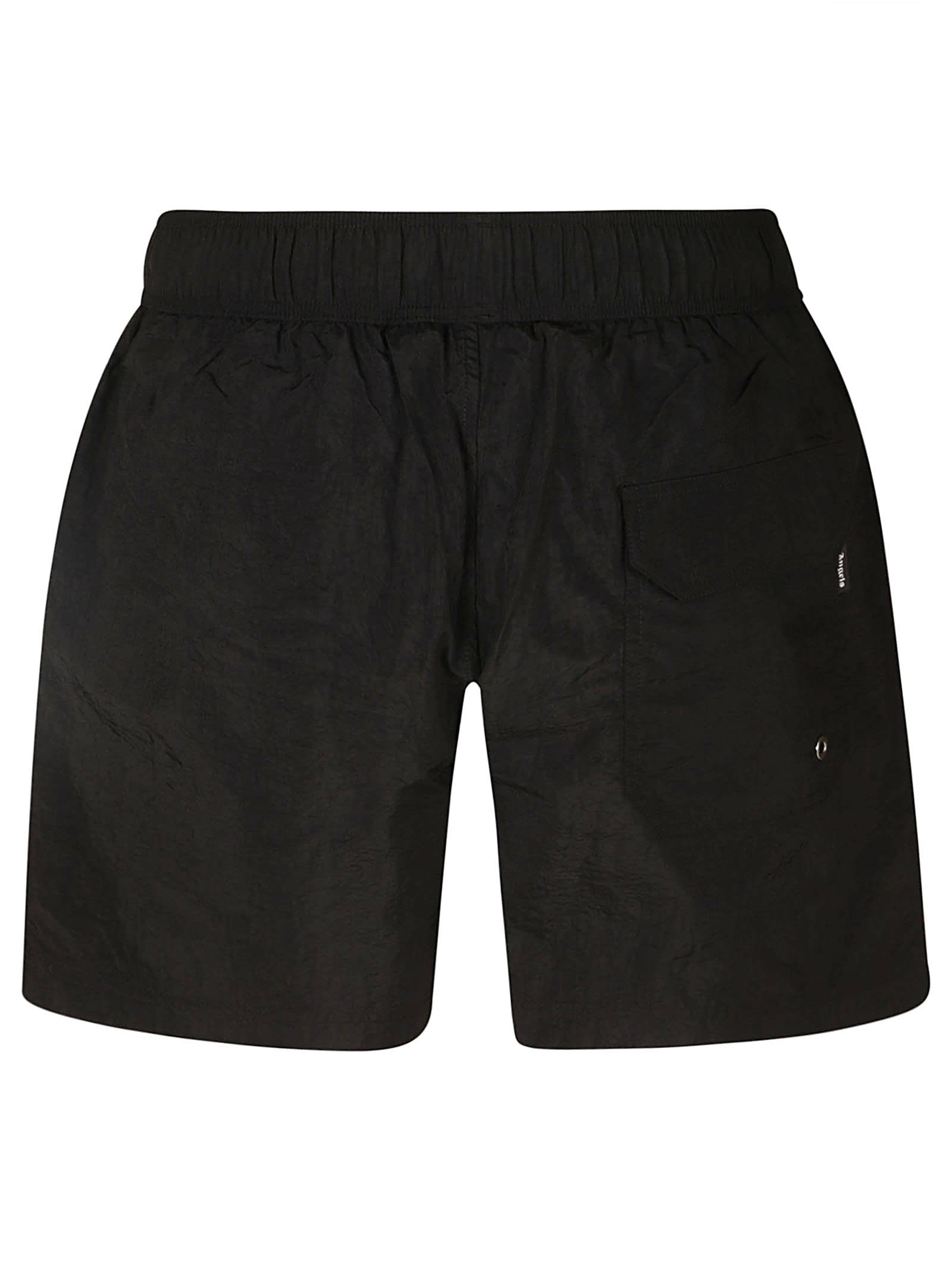 Palm Angels Boxer Costume With Logo In Black