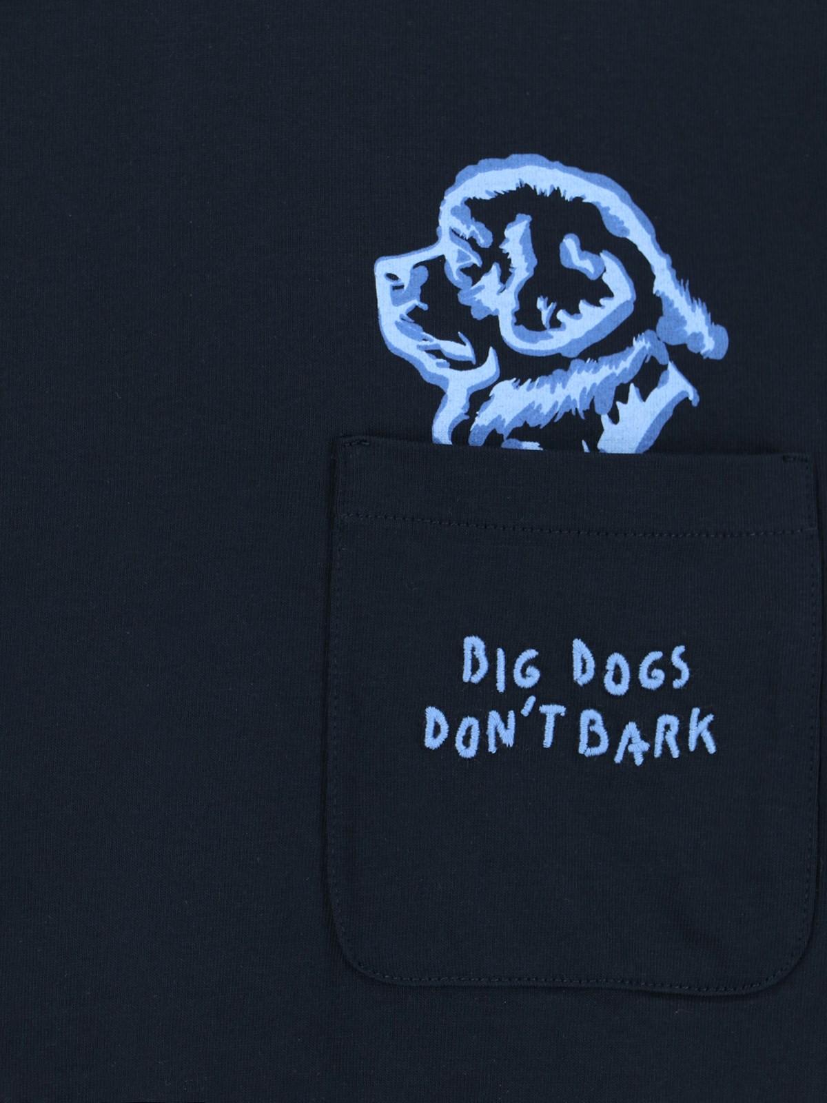 X Pietro Terzini big Dogs Dont Bark T-shirt
