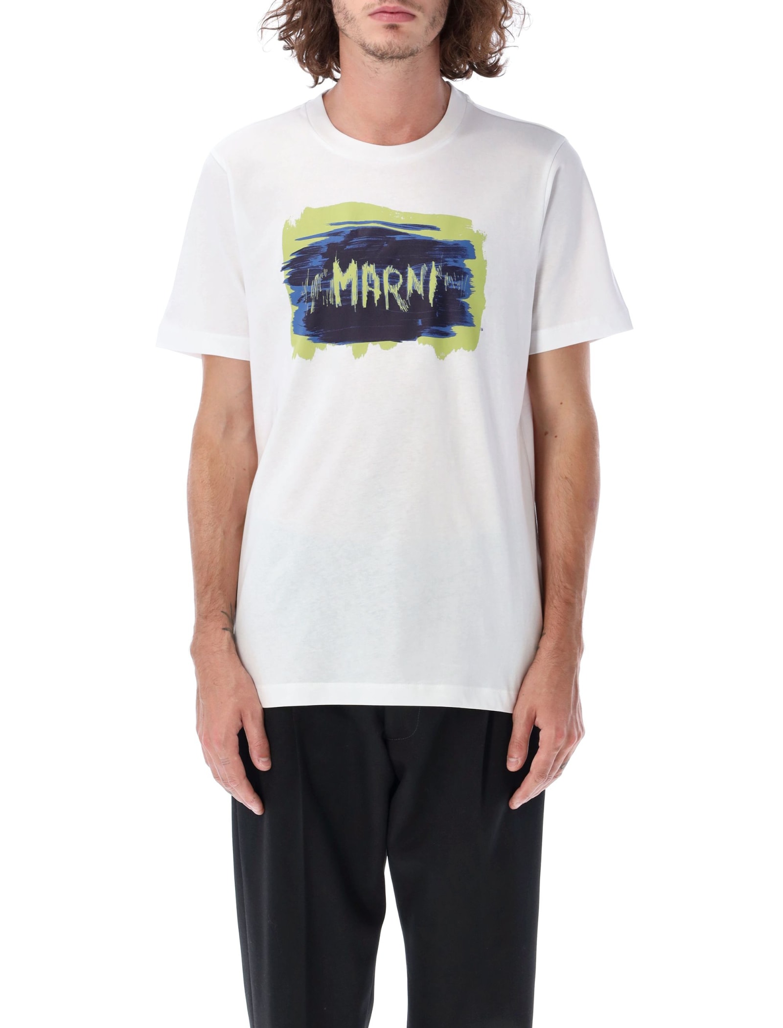 Marni Painted Logo T-shirt