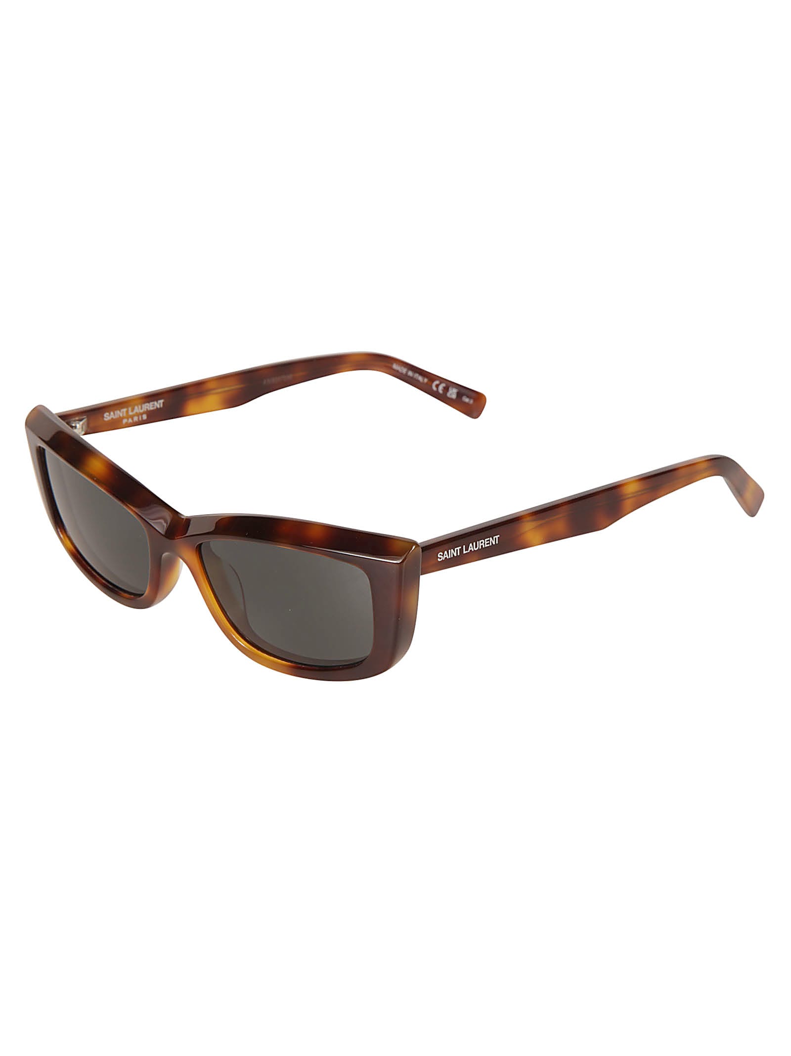 Shop Saint Laurent Sl 658 Sunglasses In Black