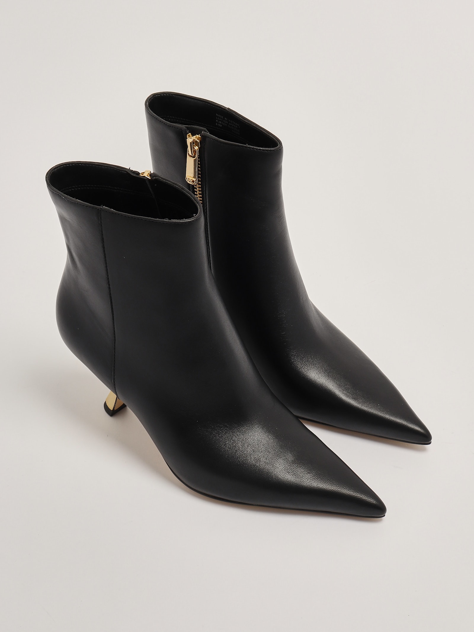 Shop Michael Kors Luna Bootie Boots In Nero