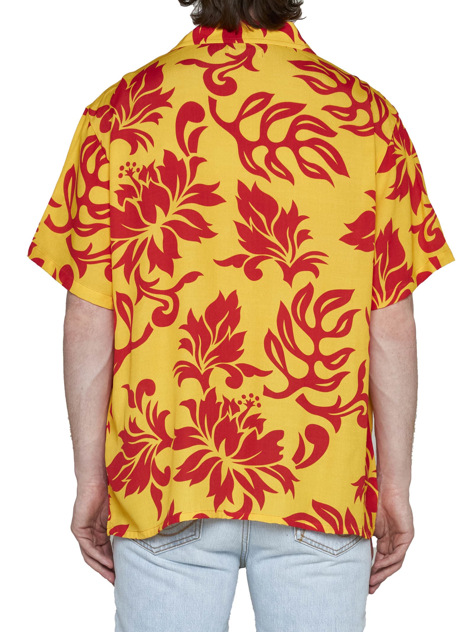 Shop Erl Shirt In  Tropical Flowers