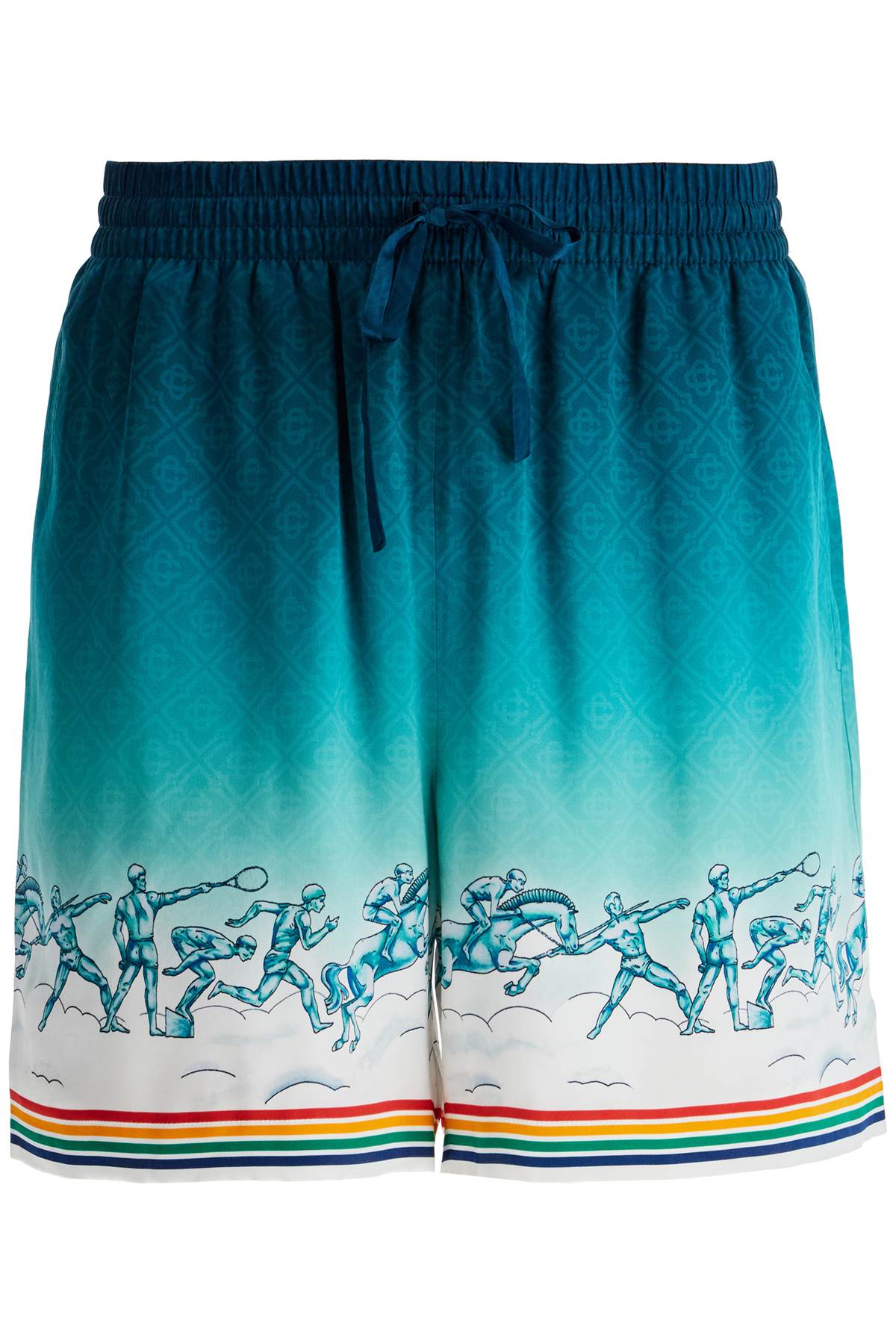 La Déesse Du Stade Silk Shorts