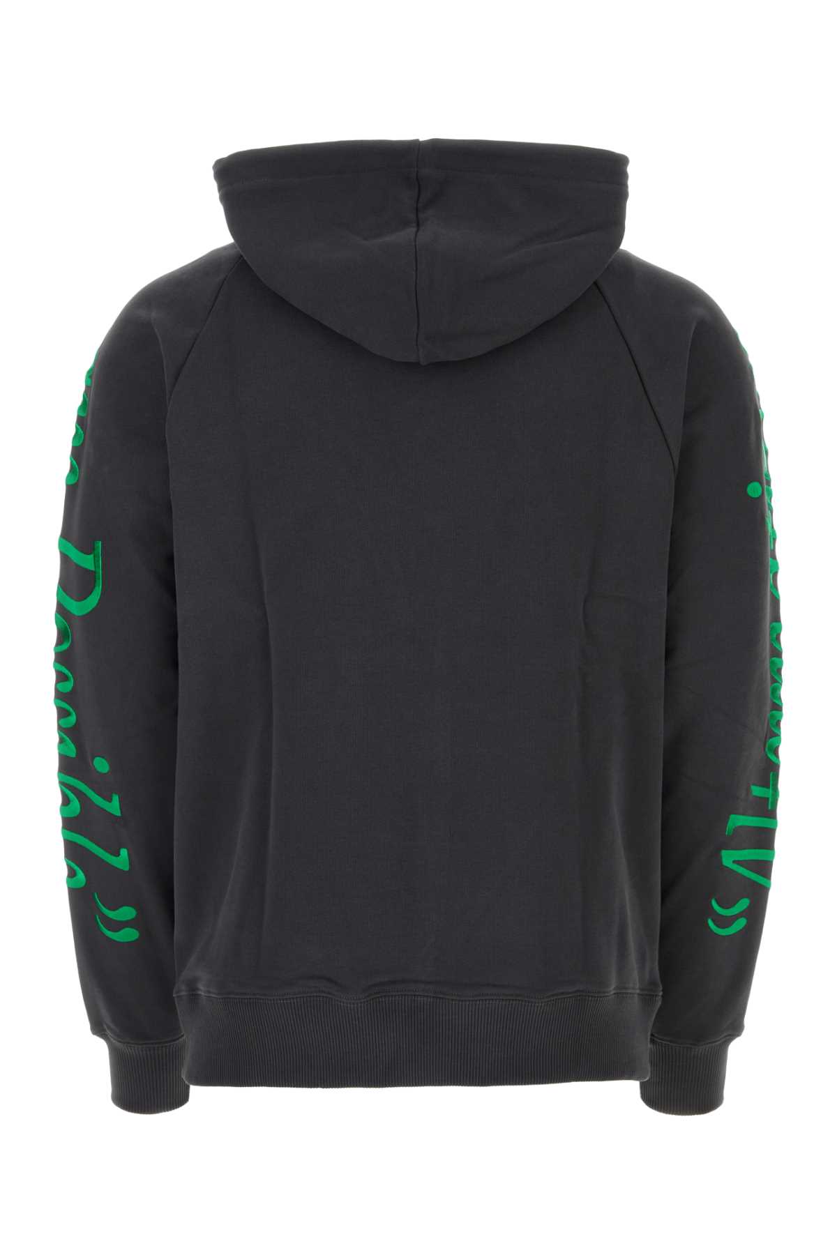 Shop Etudes Studio Slate Cotton Sweatshirt In Black