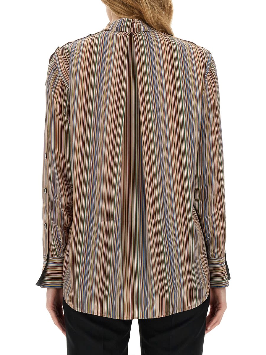 Shop Paul Smith Signature Stripe Shirt In Multicolour