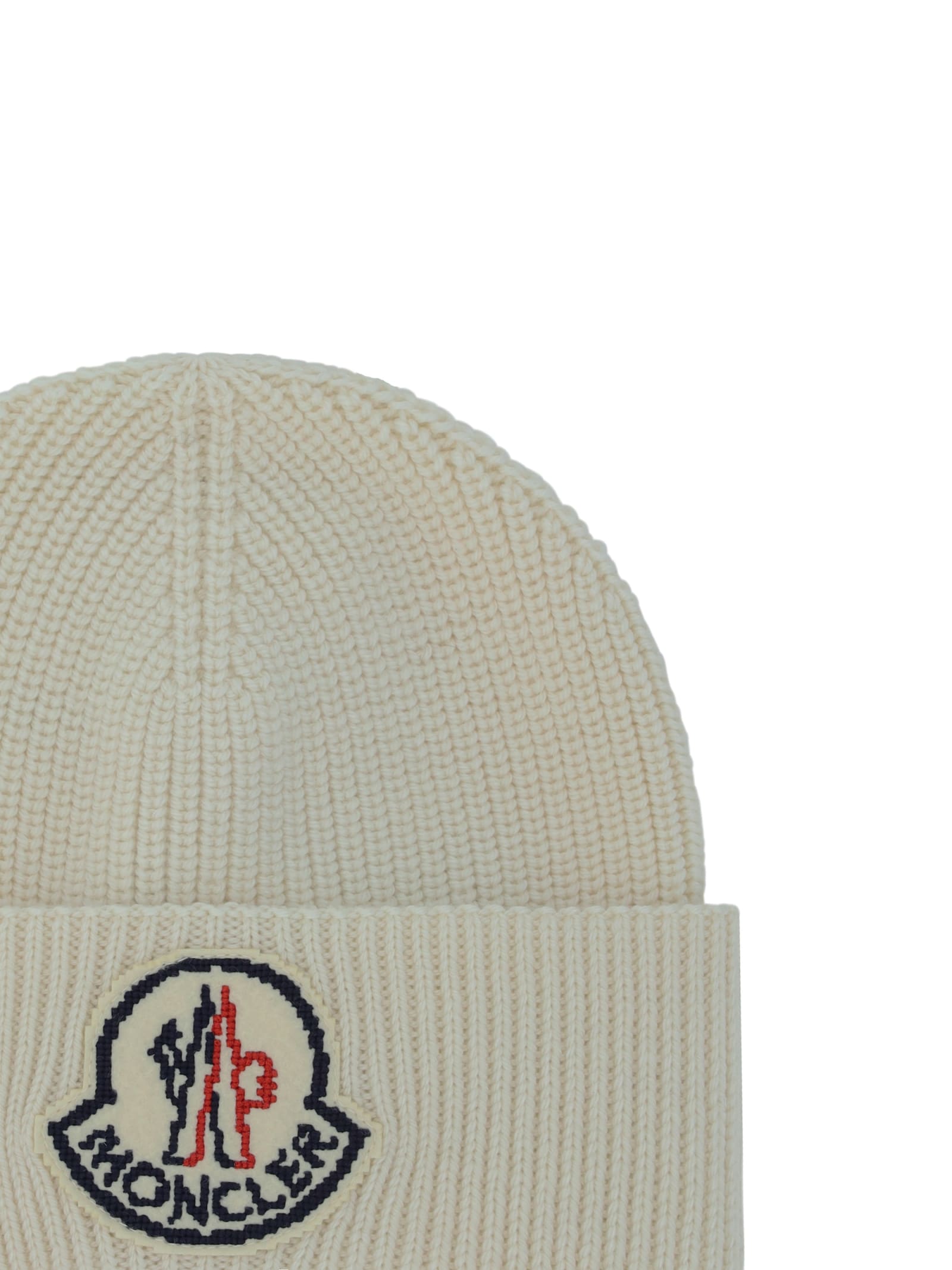 Shop Moncler Beanie Hat In 034