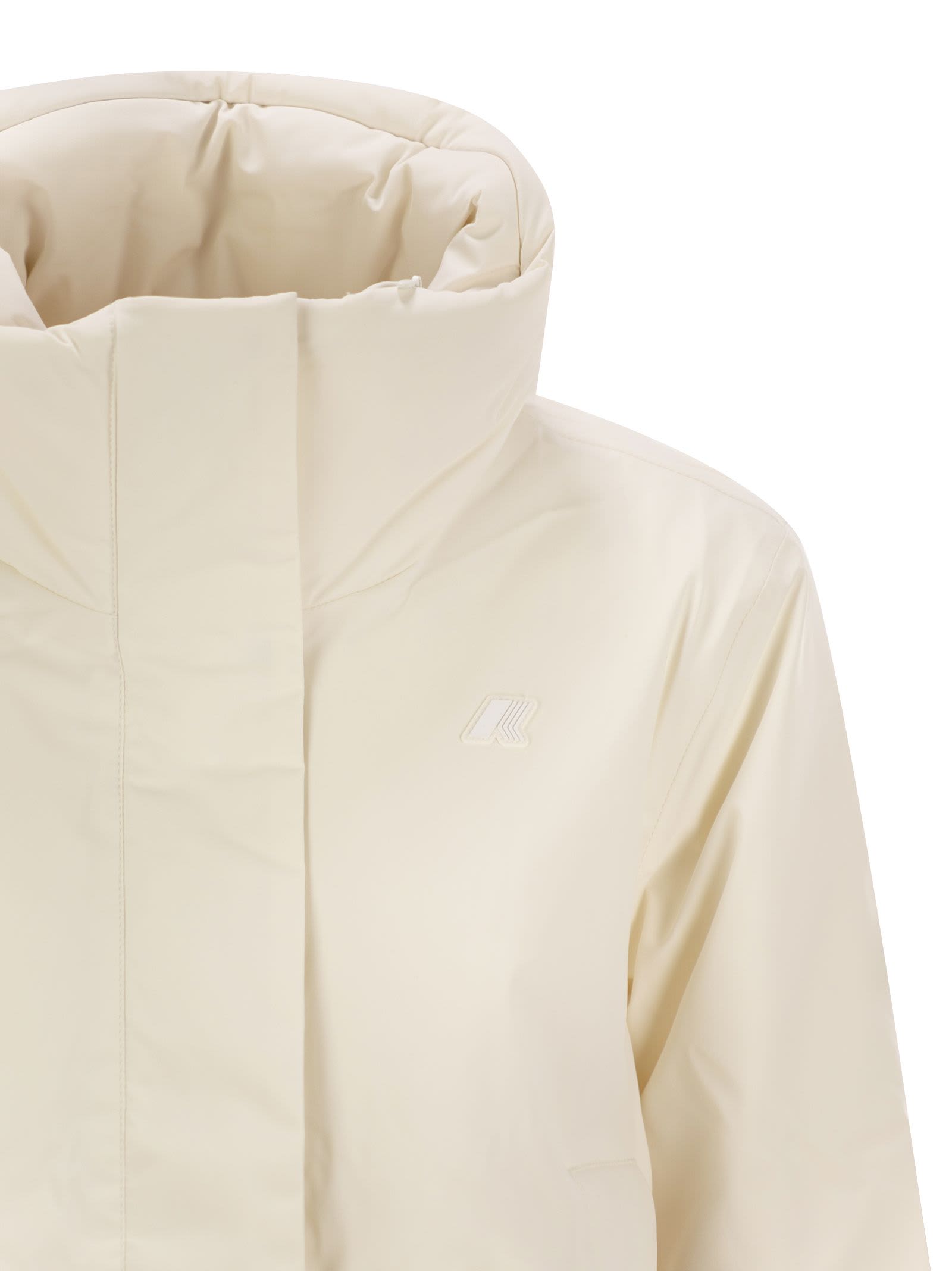 Shop K-way Marlette - Padded Jacket In White