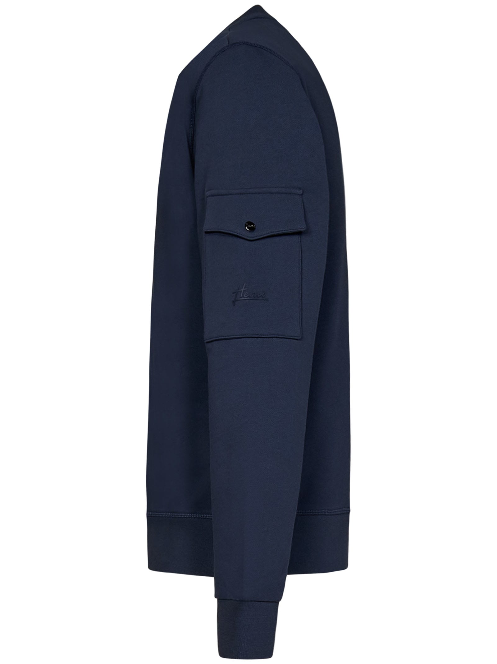 Herno Resort Sweatshirt In Blue