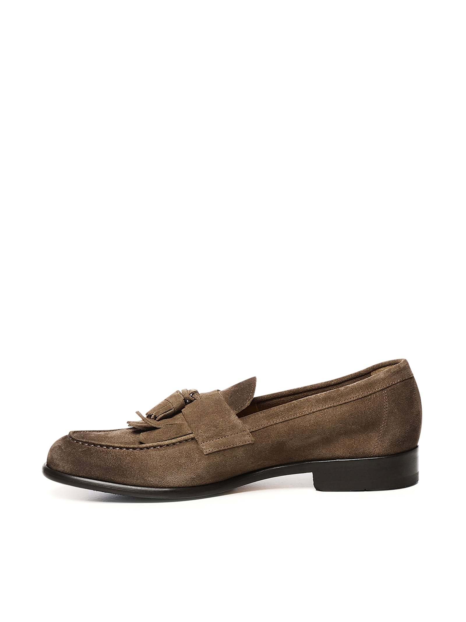 Suede Moccasin With Tassels And Fringe