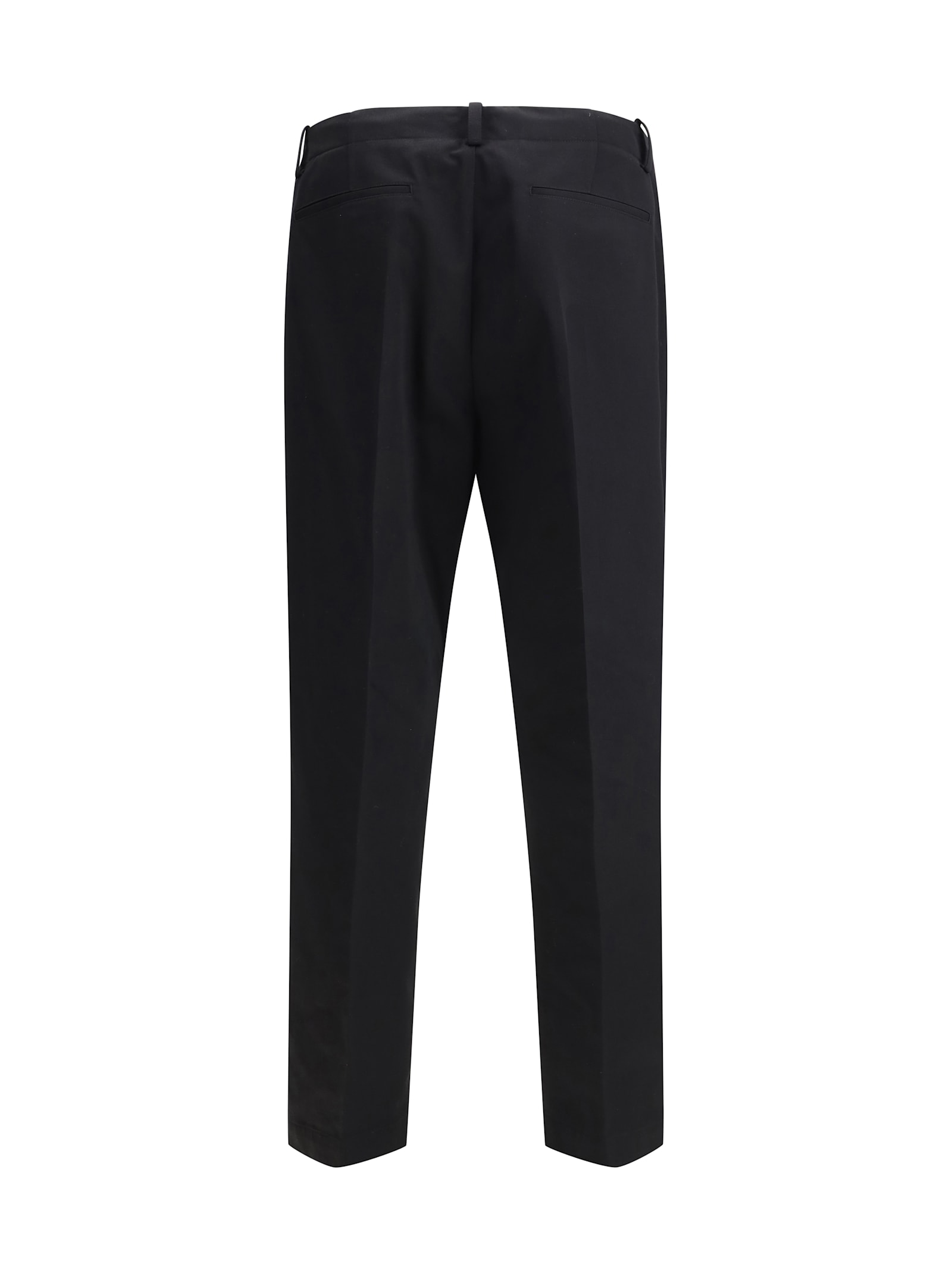 Moncler Genius Frgmt Trousers With Belt Loops And Pockets In 999