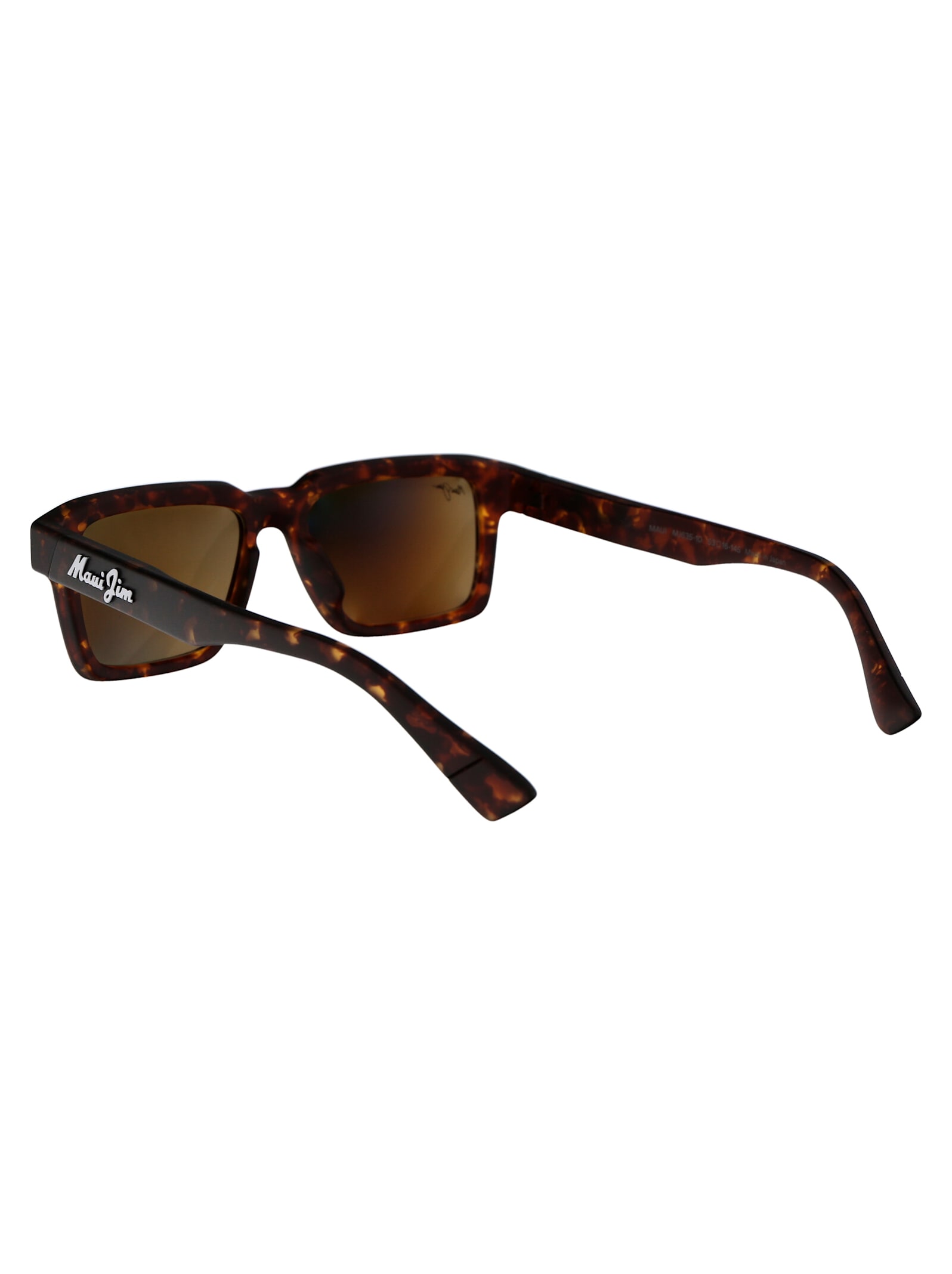 Shop Maui Jim Kahiko Sunglasses In 10 Matte Dark Havana