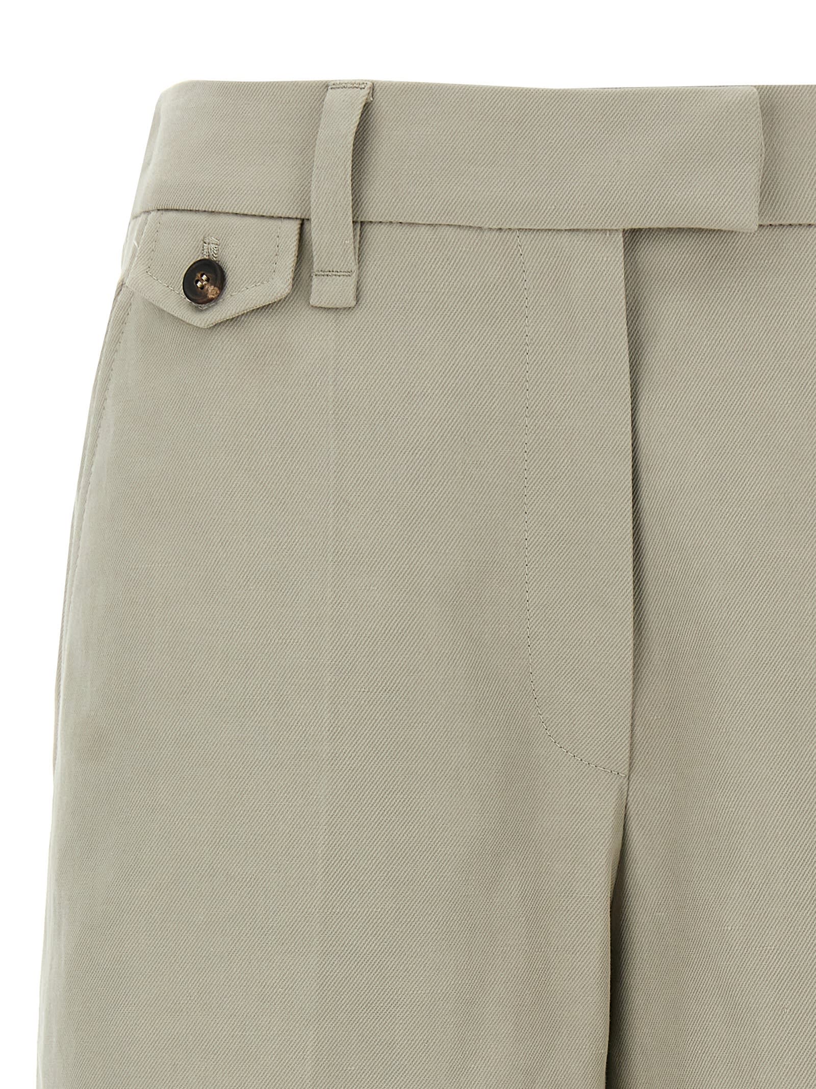 Brunello Cucinelli Rolled Hem Bermuda Shorts In C3095