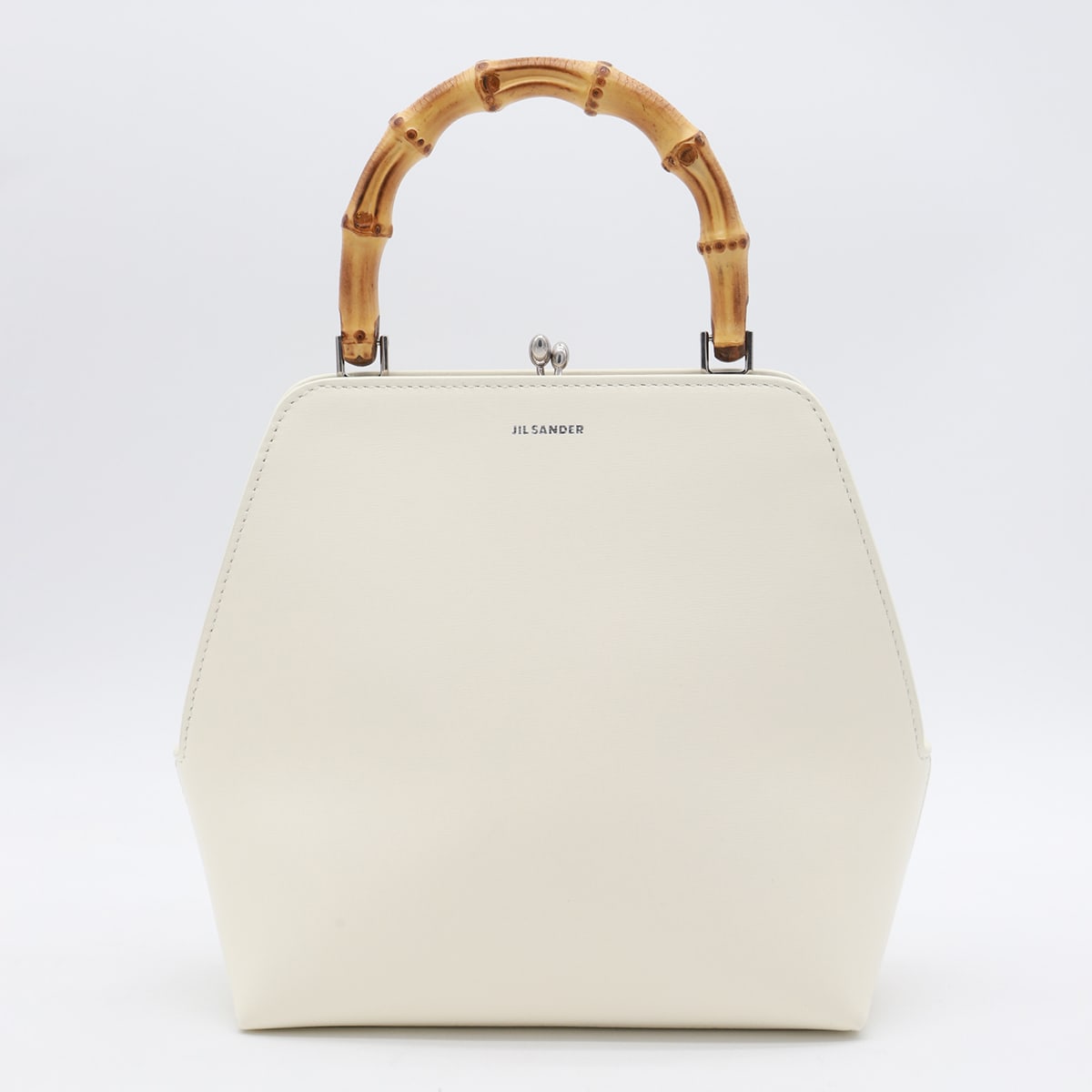 White Leather Shoulder Bag