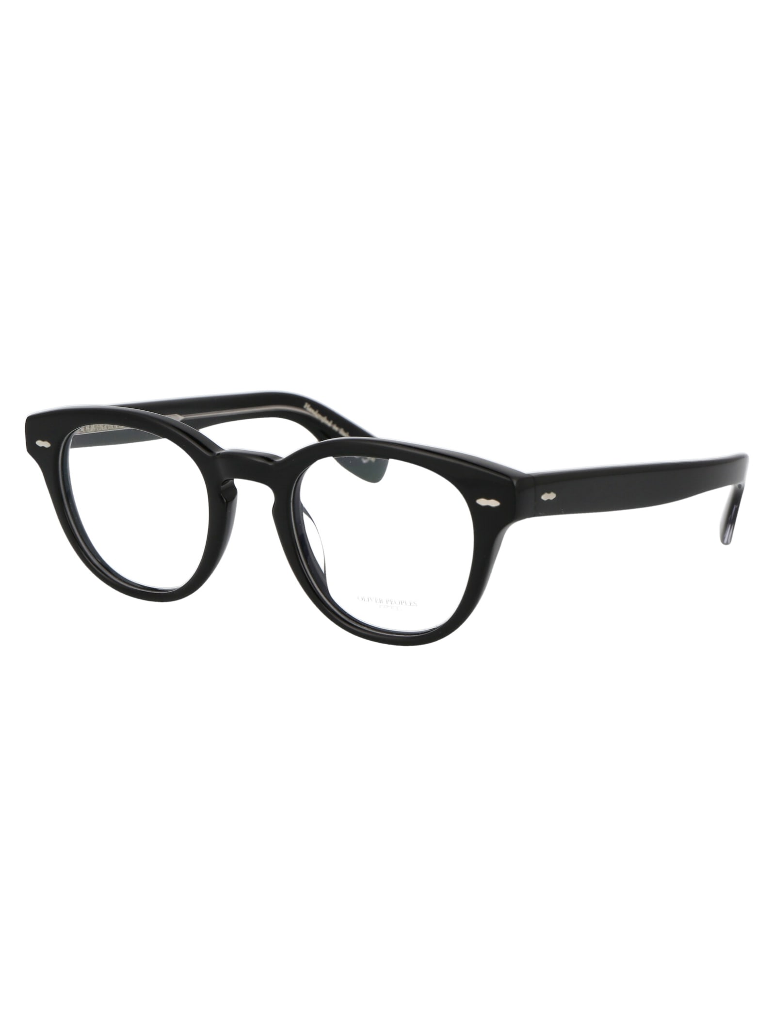 Oliver Peoples N.01 Square-frame Glasses In Black