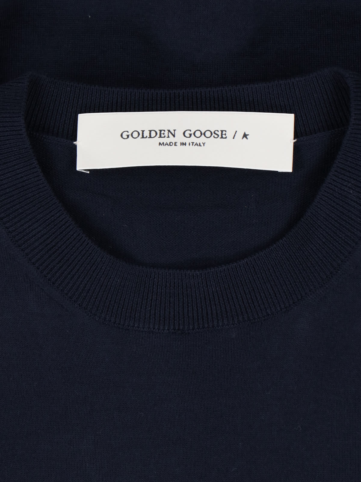 Shop Golden Goose Basic Sweater In Blue