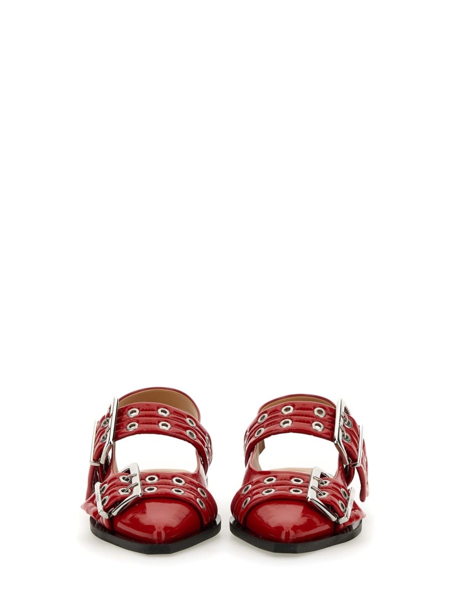 Ganni Ballerina With Buckle