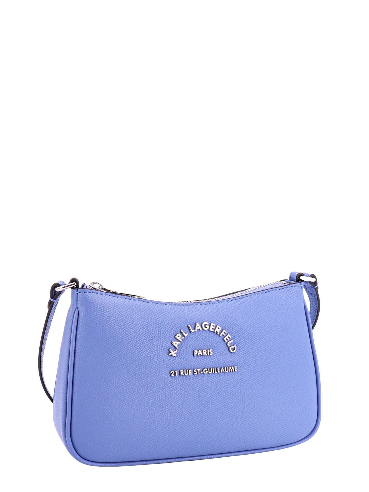 Shop Karl Lagerfeld Shoulder Bag In Blue
