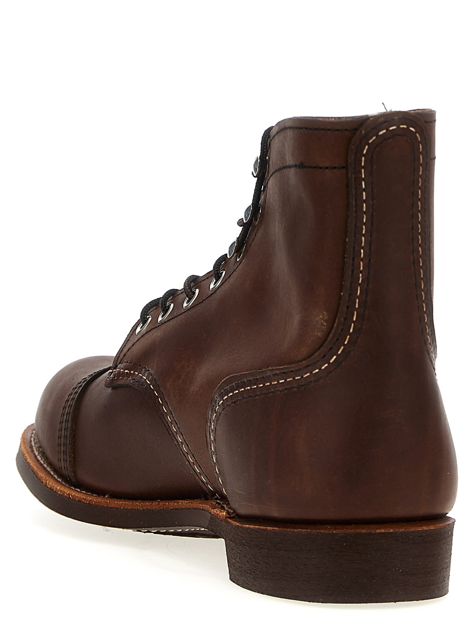 RED WING IRON RANGER ANKLE BOOTS 