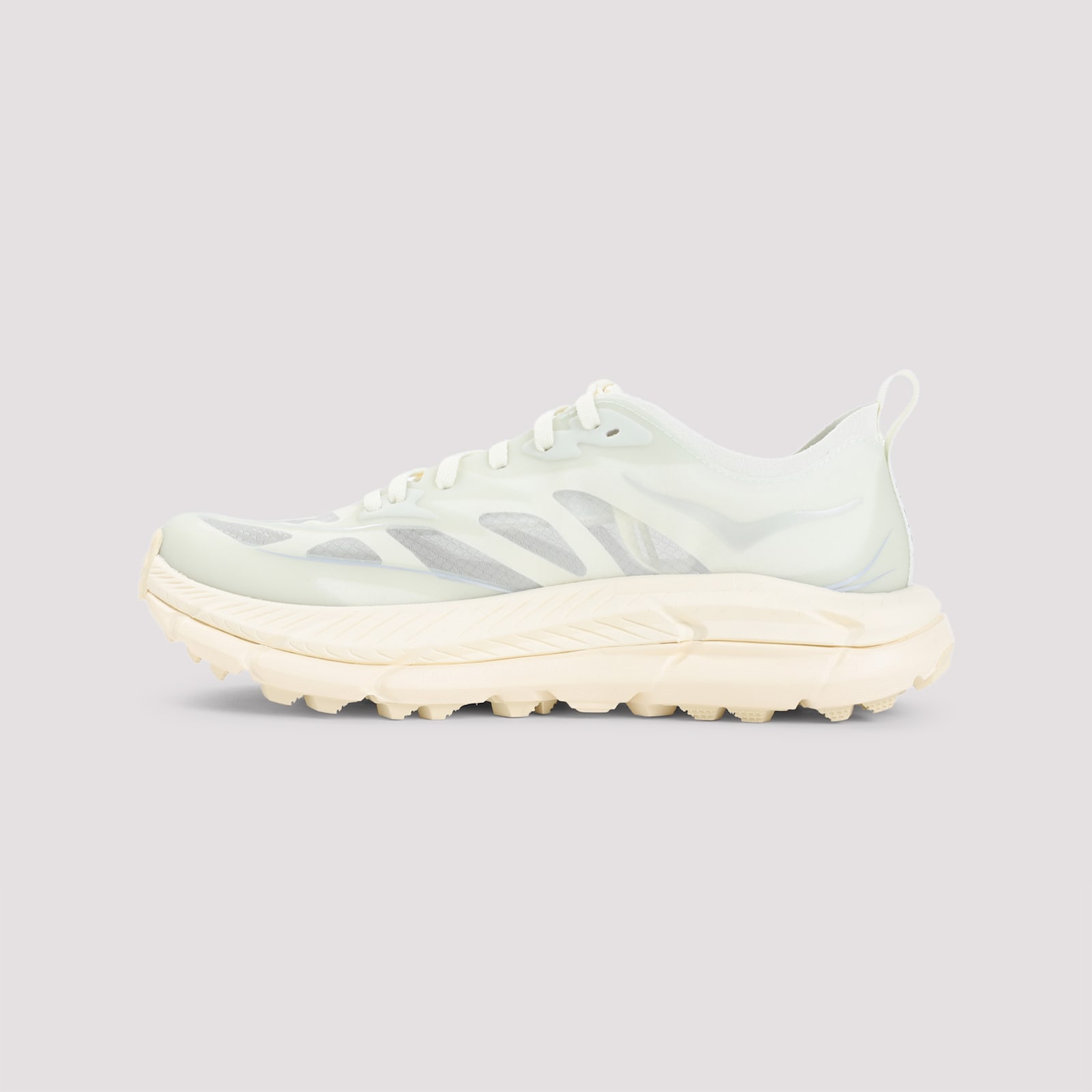 Hoka Mafate Speed 4 Lite Ripstop And Rubber Sneakers In White
