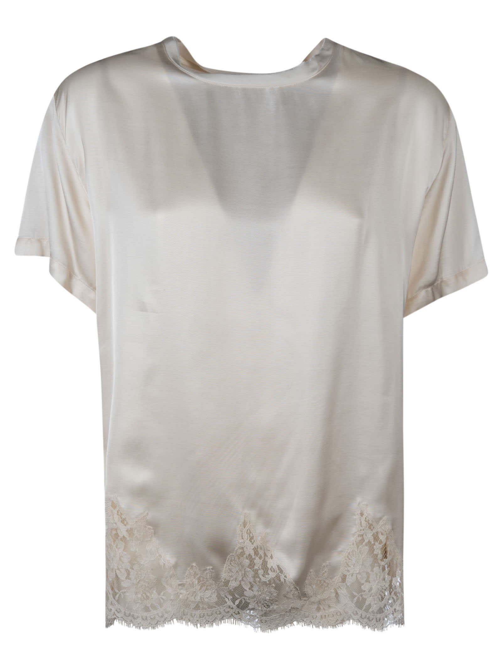 Laced Hem T-shirt