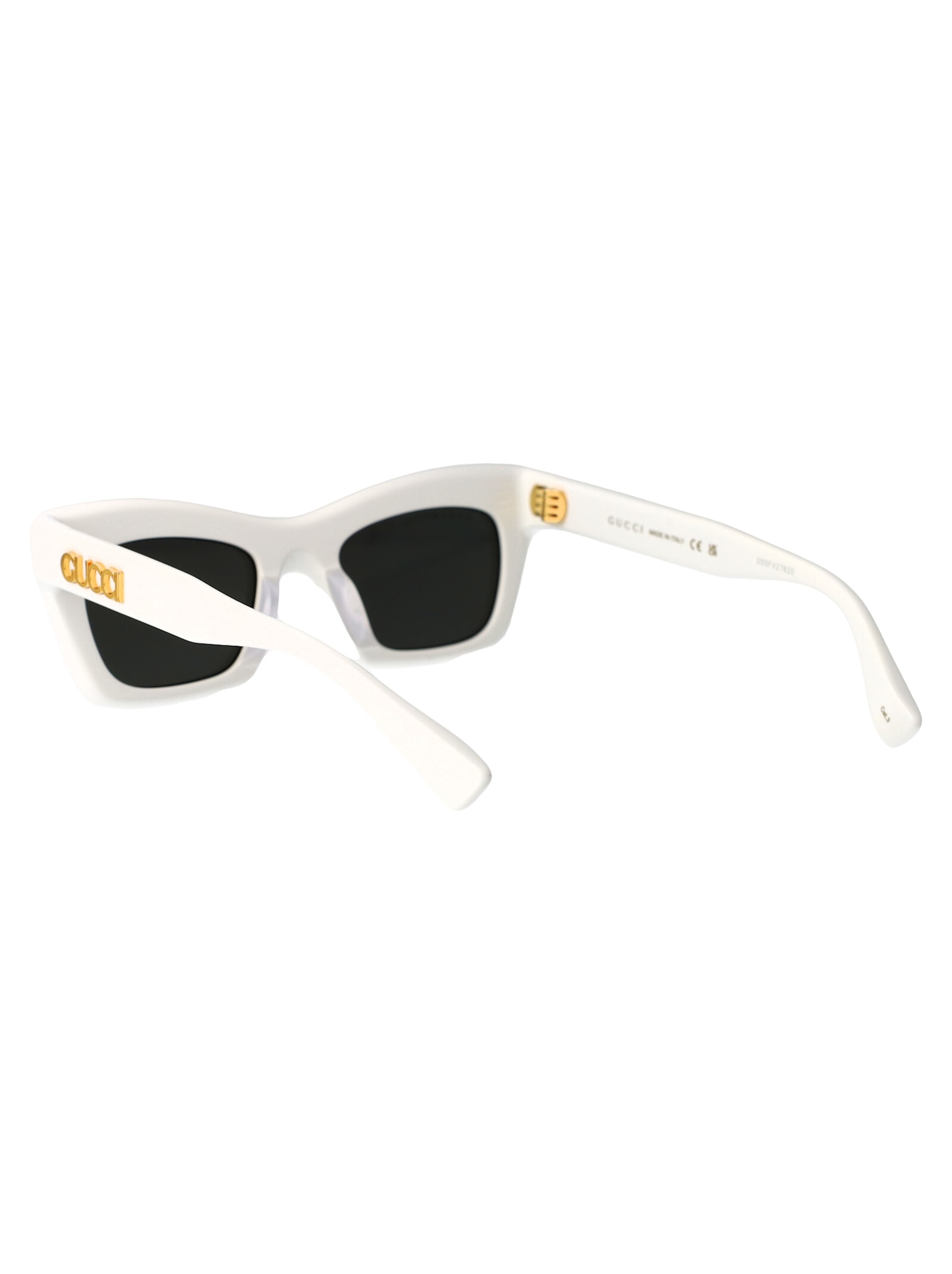 Shop Gucci Gg1773s Sunglasses In White