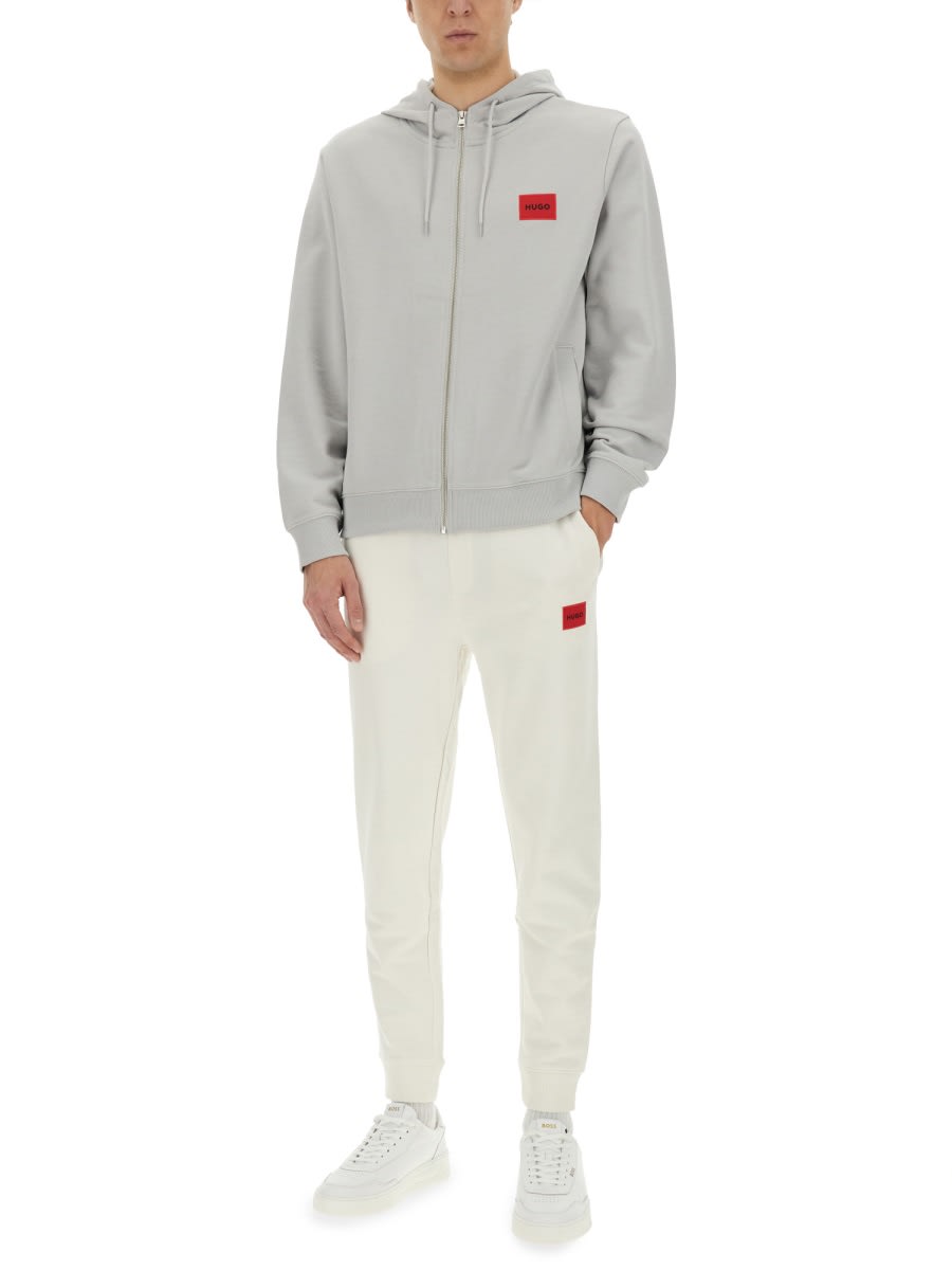 Hugo Boss Hugo Sweatshirt With Logo In Grey