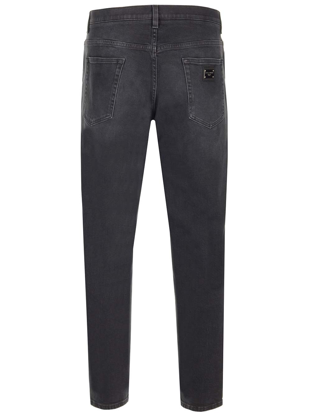 Shop Dolce & Gabbana Slim Fit Jeans In Nero