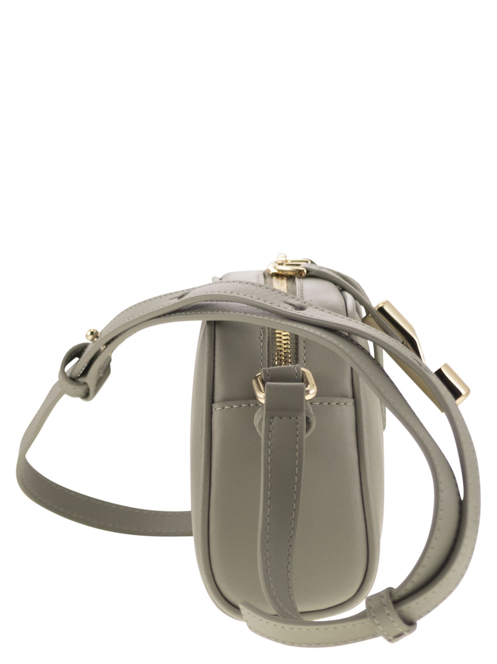 Shop Furla Goccia Cross Body Bag In Turtledove