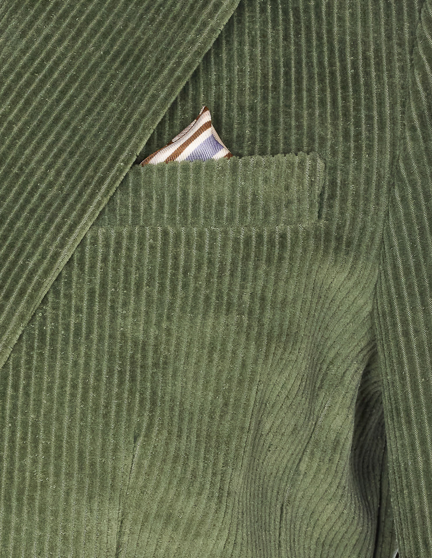 Circolo 1901 Long Sleeve Single Breasted Jacket With Pocket In Green