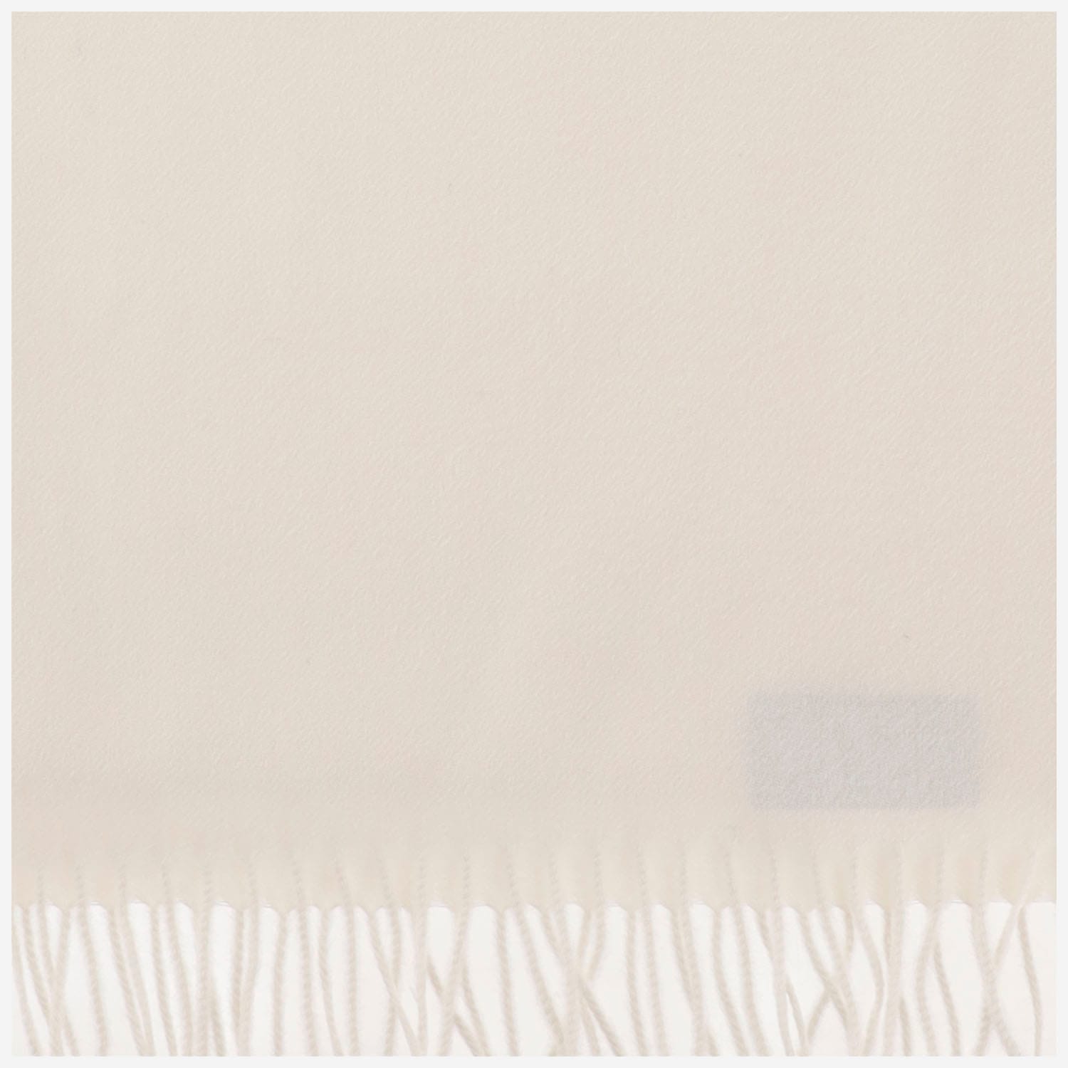 Alex Begg Cashmere Scarf In White