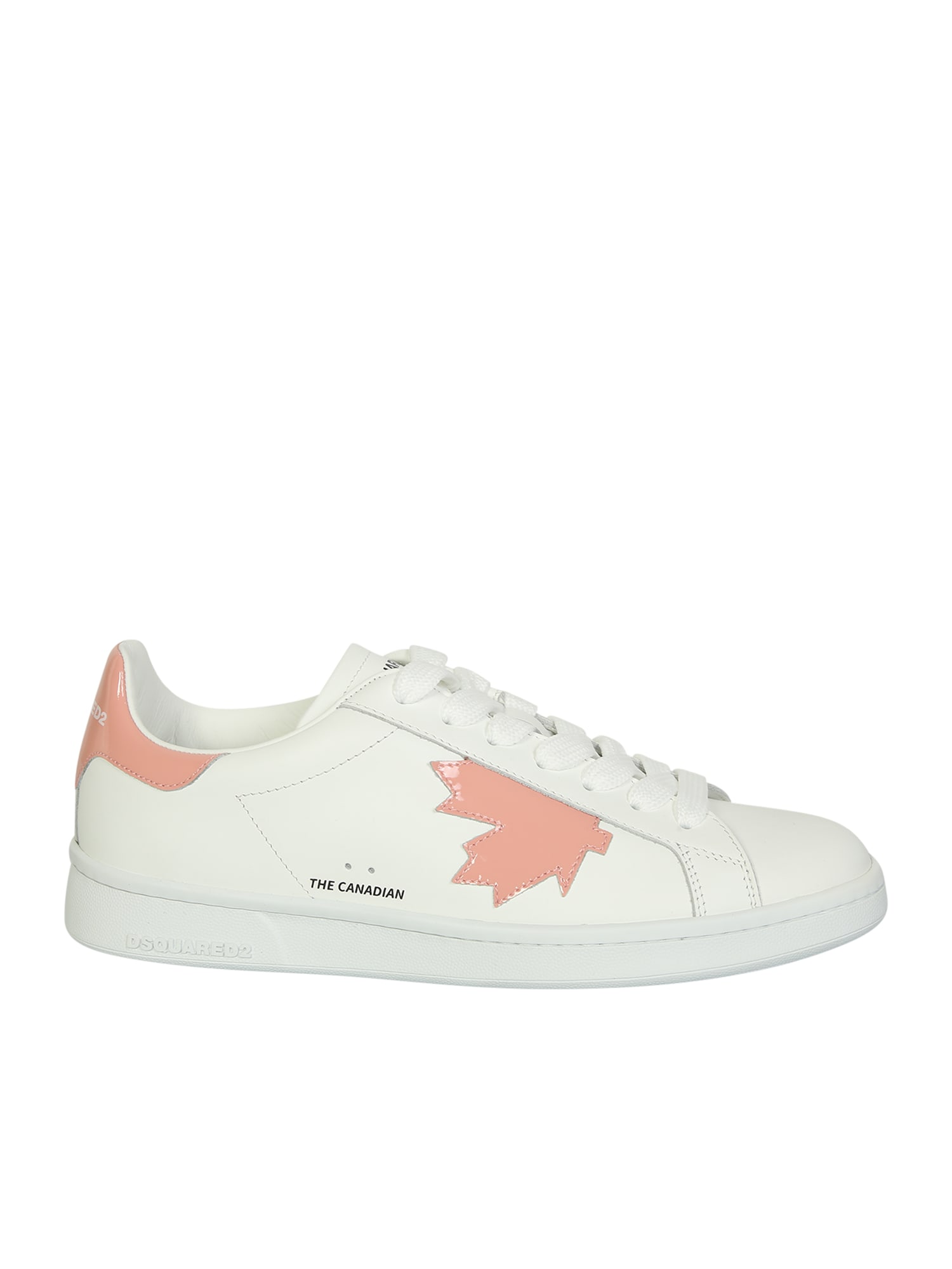 Dsquared2 Boxer Sneaker With Leaf Detail