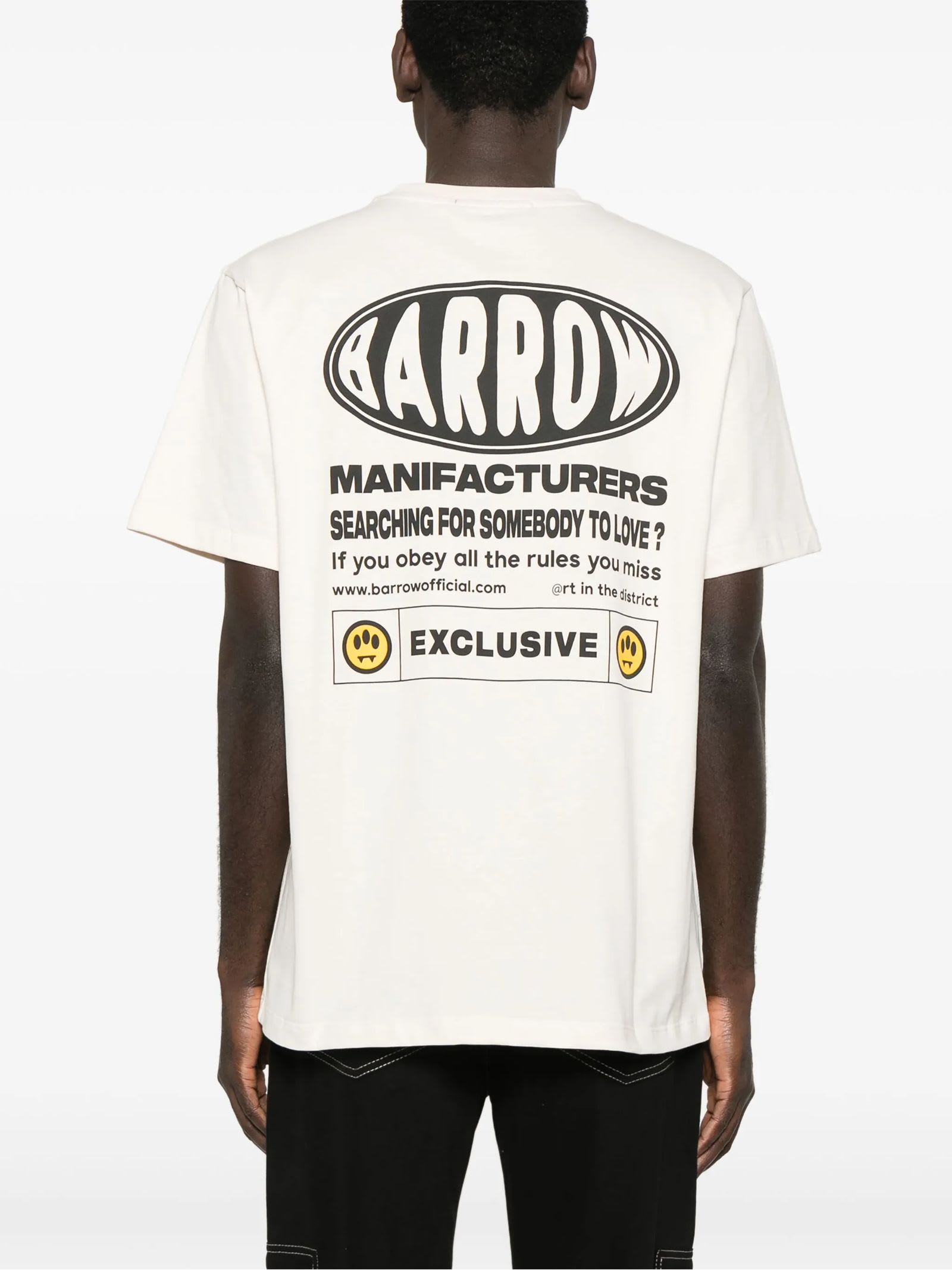 Barrow T-shirts And Polos White In Bianco
