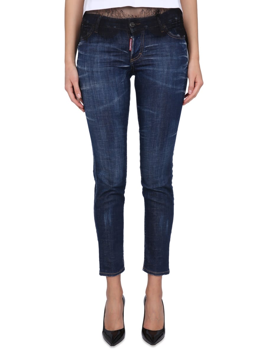 Shop Dsquared2 Jeans Jennifer In Blue