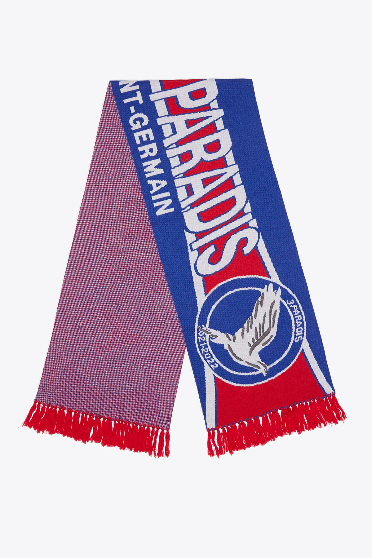3.Paradis Home Oversized Scarf PSG collab scarf with slogan - Home oversized scarf