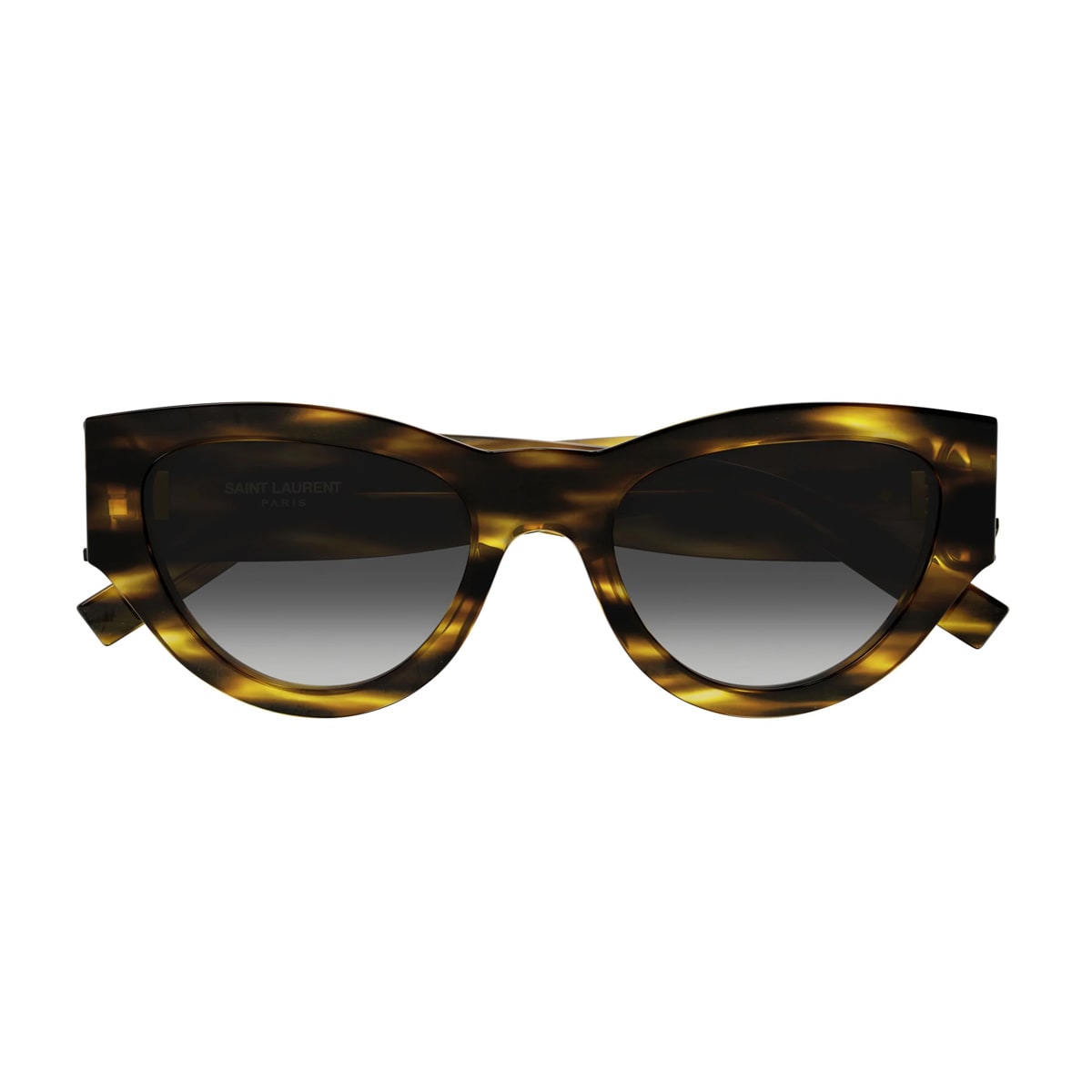 Saint Laurent Sl M94 Cat-eye Sunglasses In Marrone
