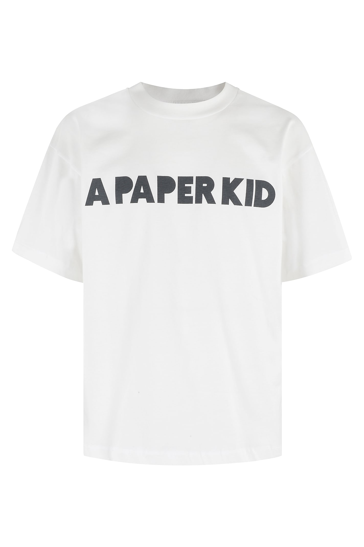 A Paper Kid Man T-shirt Cream Size Xl Cotton In Crema