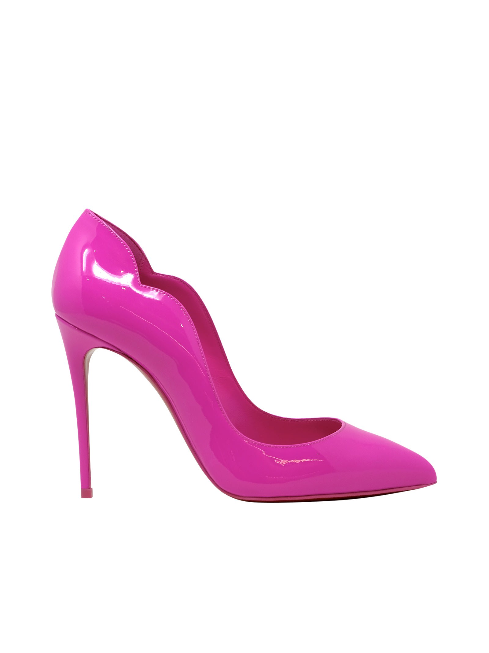 Shop Christian Louboutin Bolerose Patent Leather Hot Chick 100 Pumps In Pink