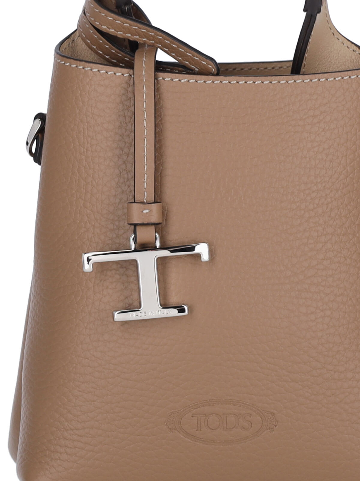 Tod's Micro Logo Bag In Brown