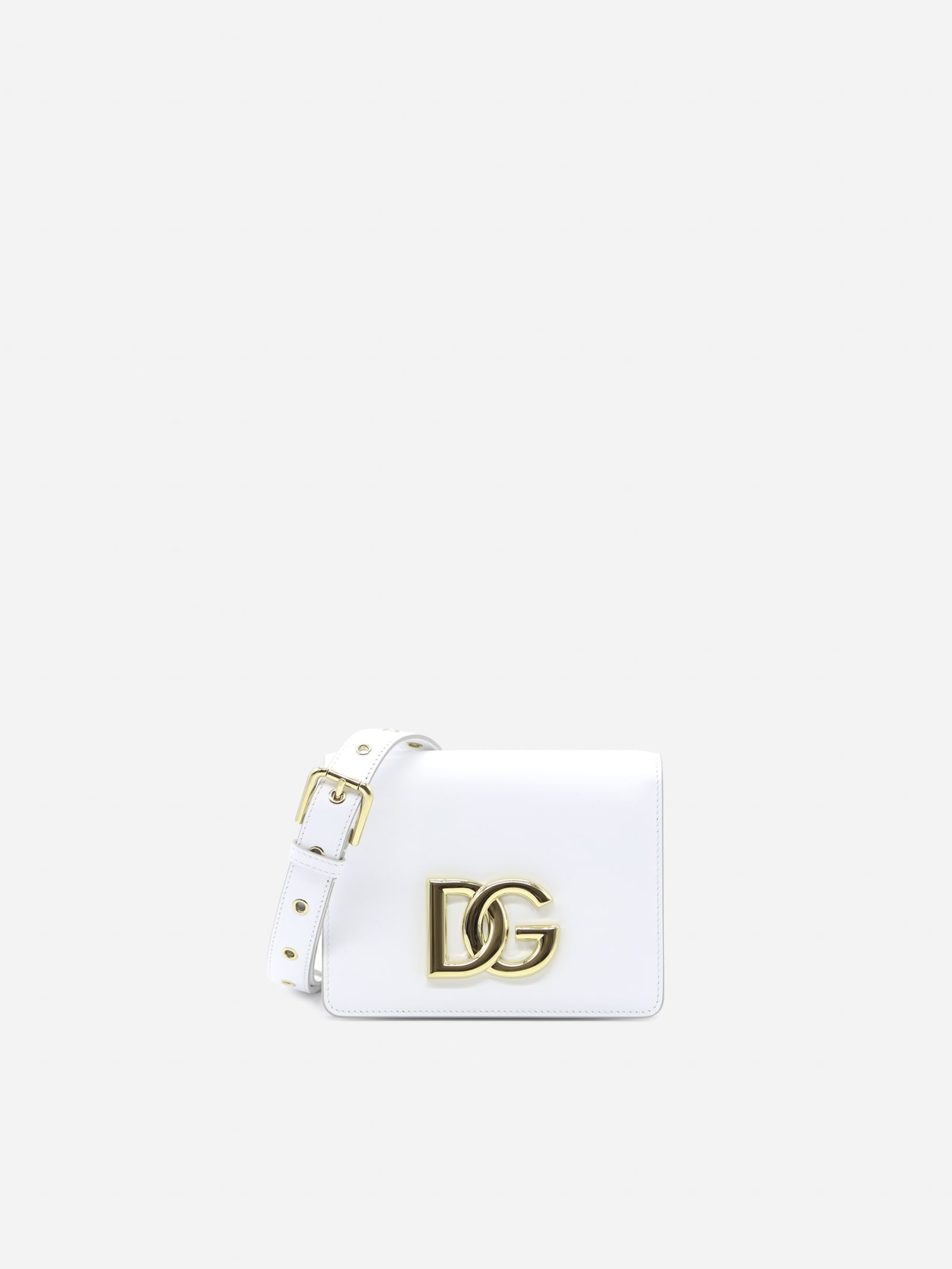 Dolce & Gabbana Millennials Leather Shoulder Bag