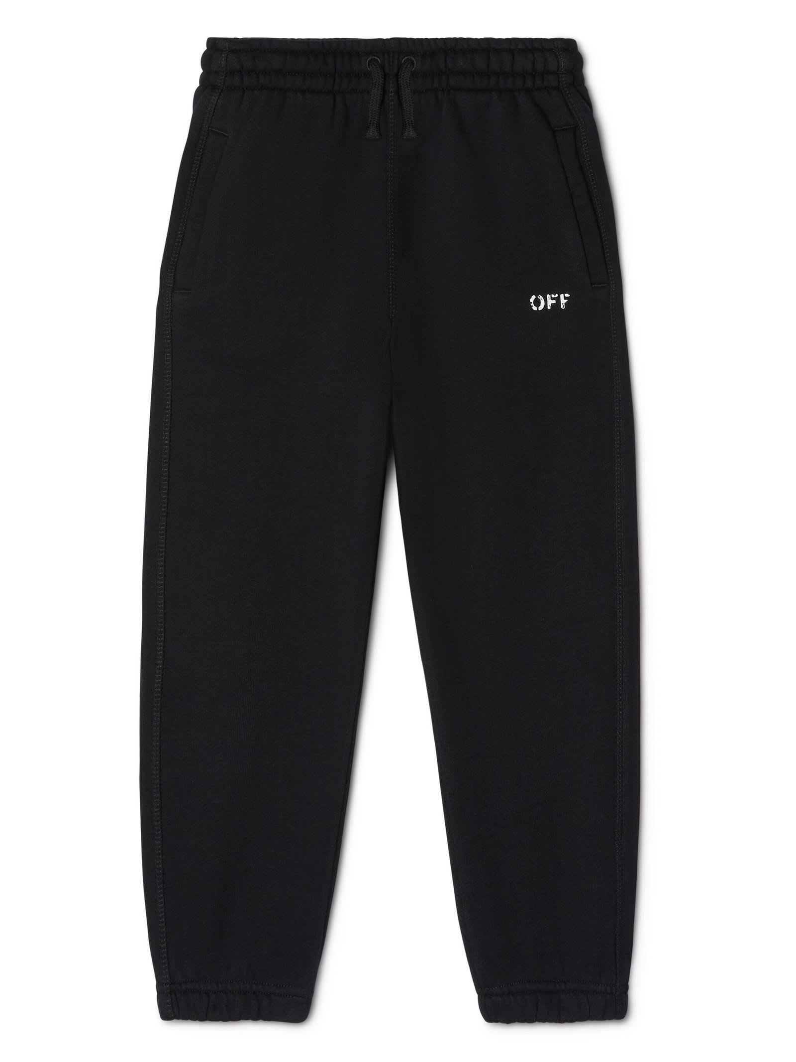 OFF-WHITE OFF WHITE TROUSERS BLACK 