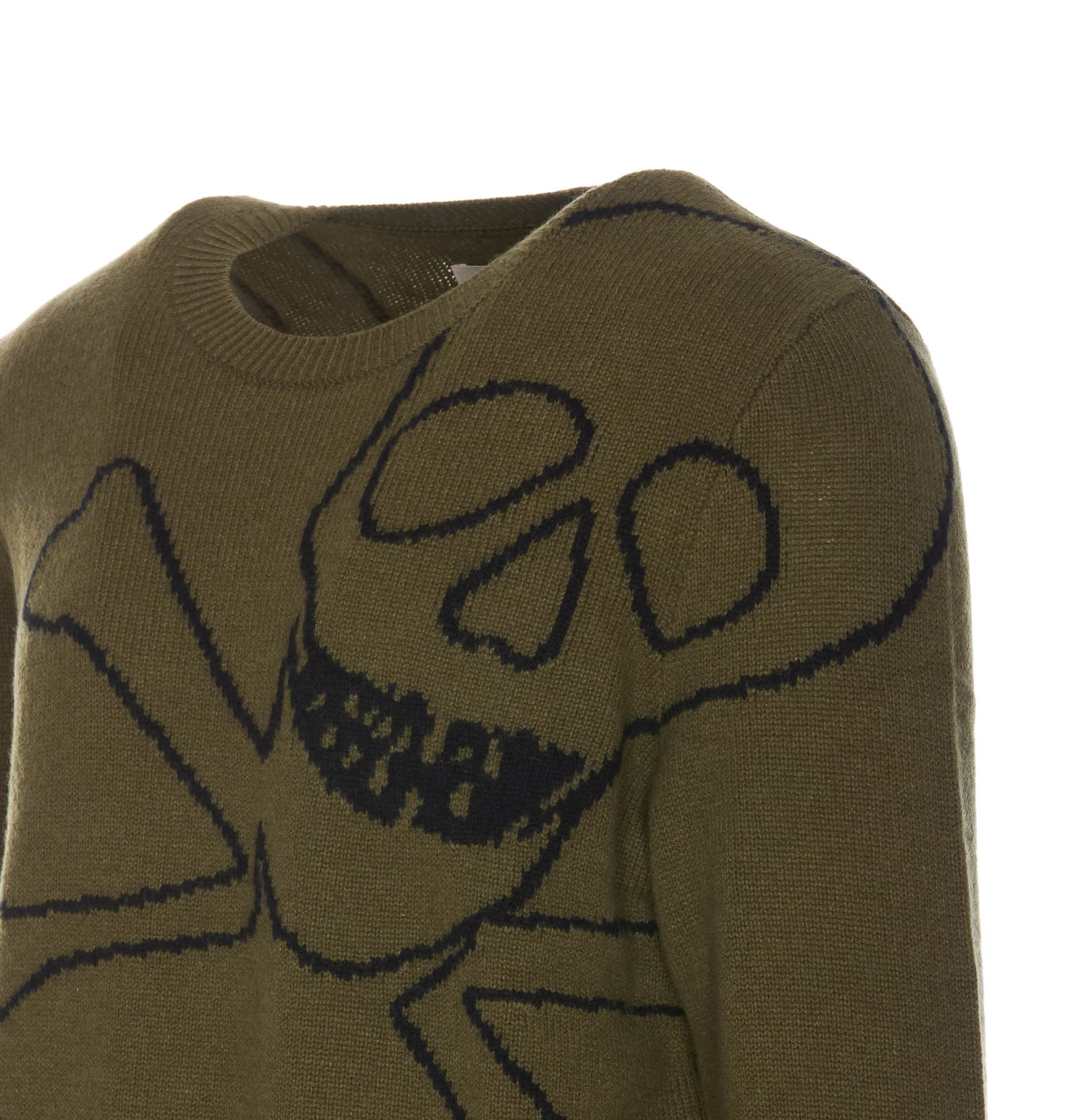 ZADIG & VOLTAIRE KENNEDY SKULL OUTLINE SWEATER