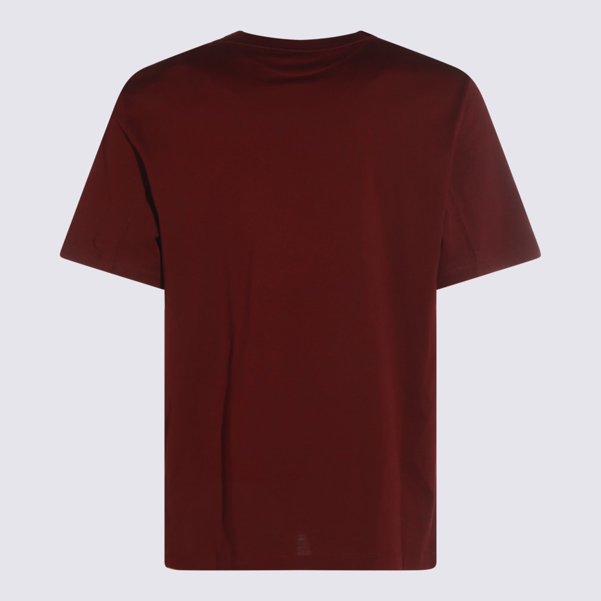 Brunello Cucinelli Red Cotton T-shirt In Red